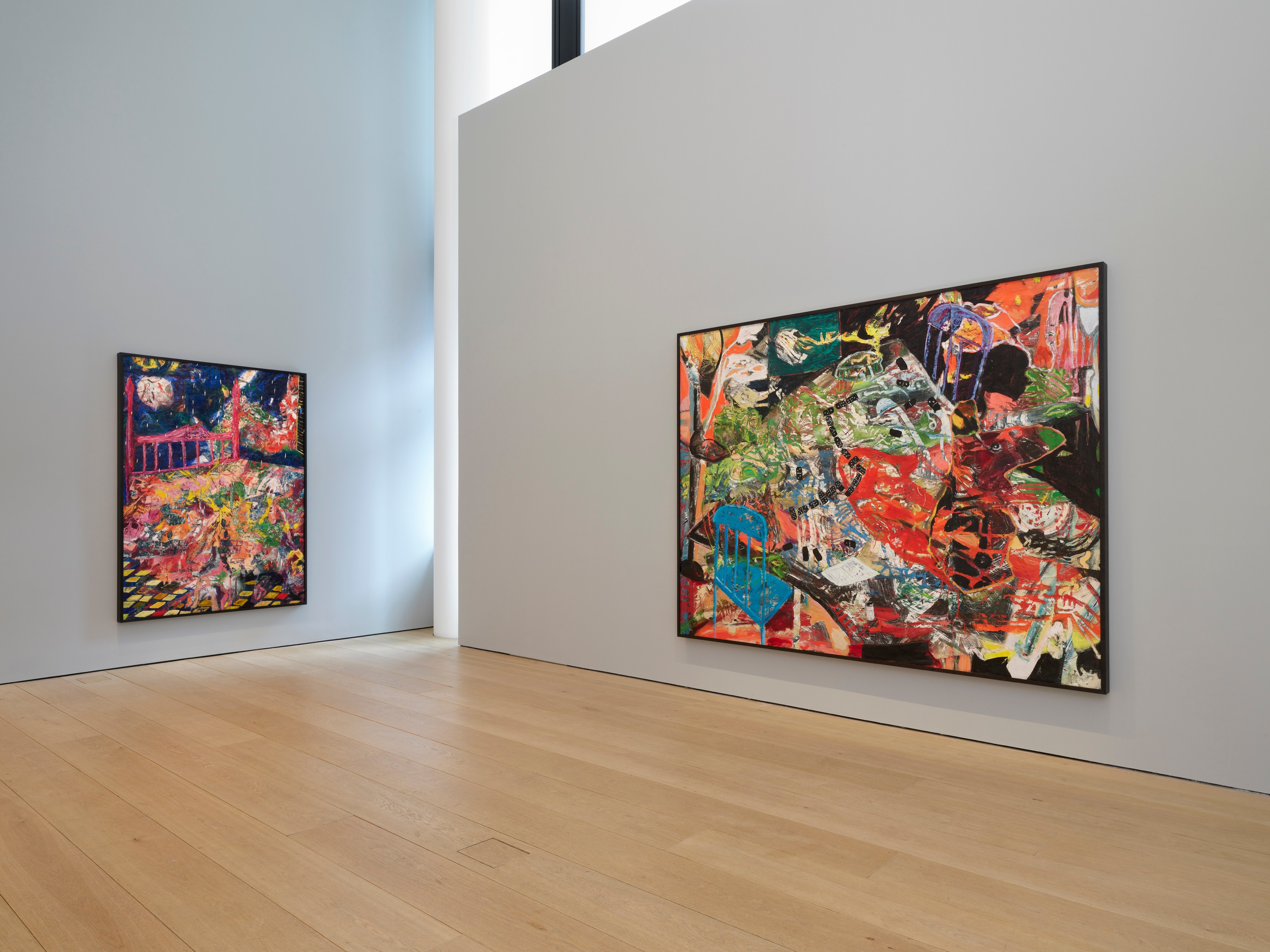 Installation view of Angel Otero at Lehmann Maupin New York