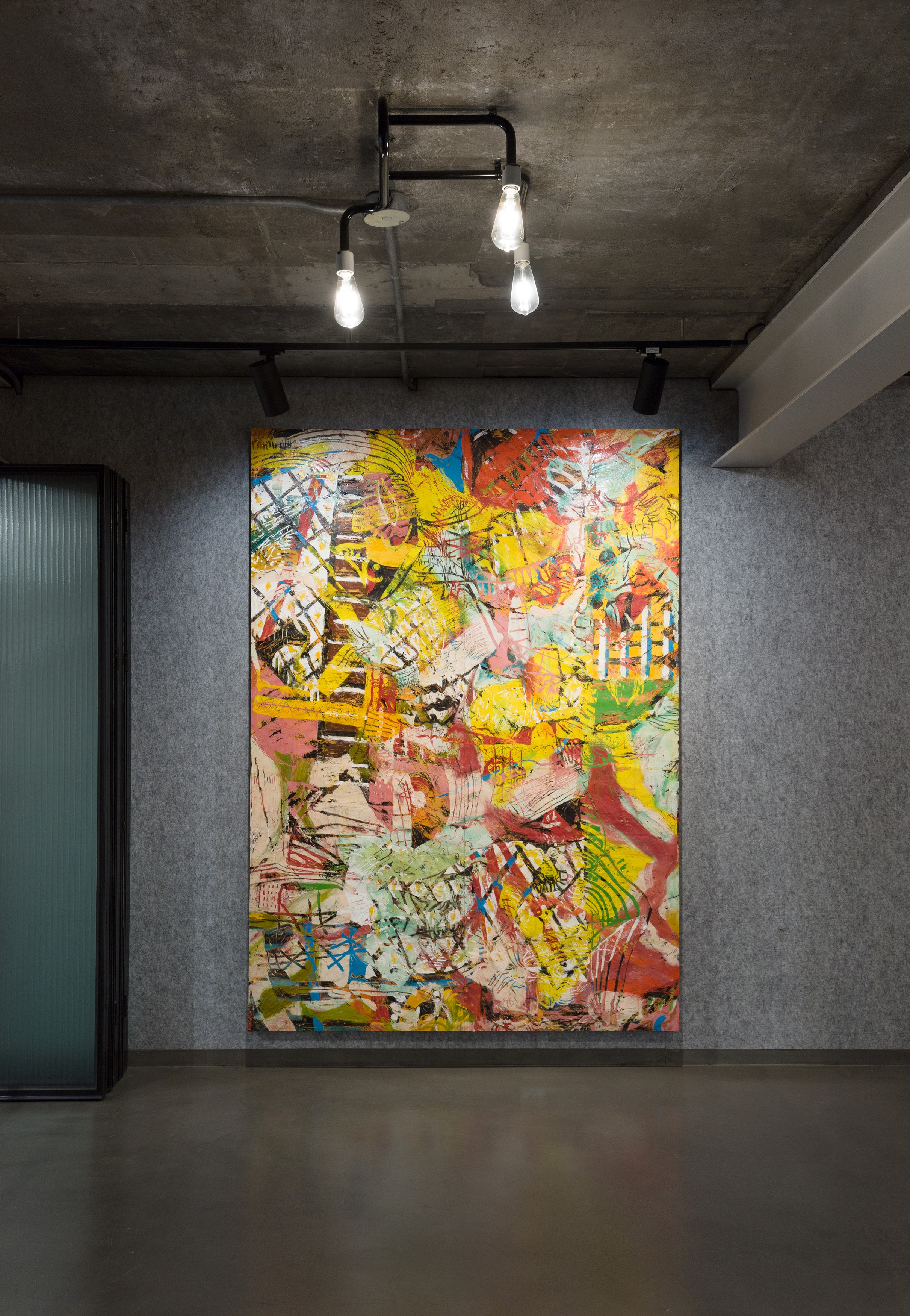Installation view of Angel Otero at Lehmann Maupin Seoul