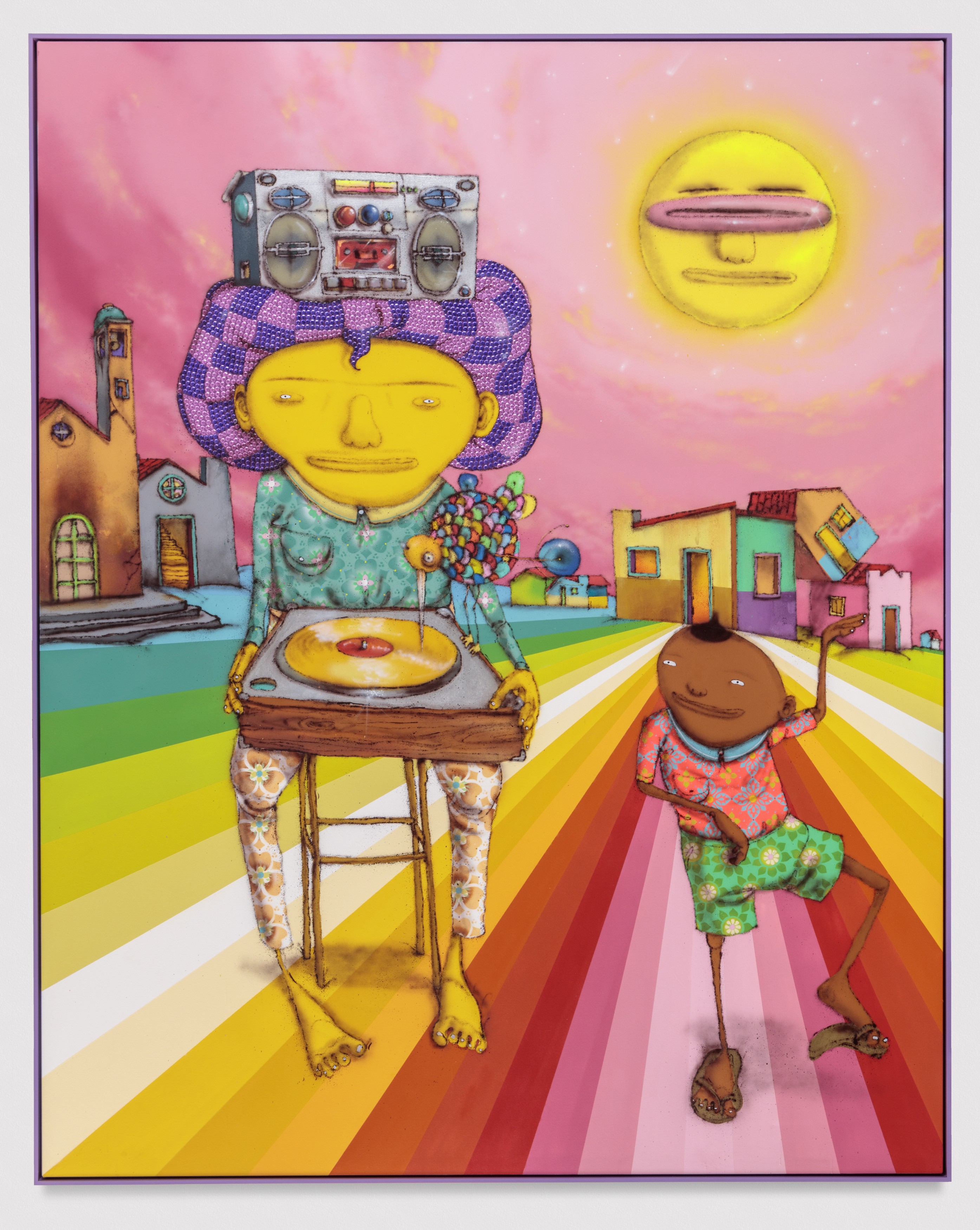 Painting by OSGEMEOS