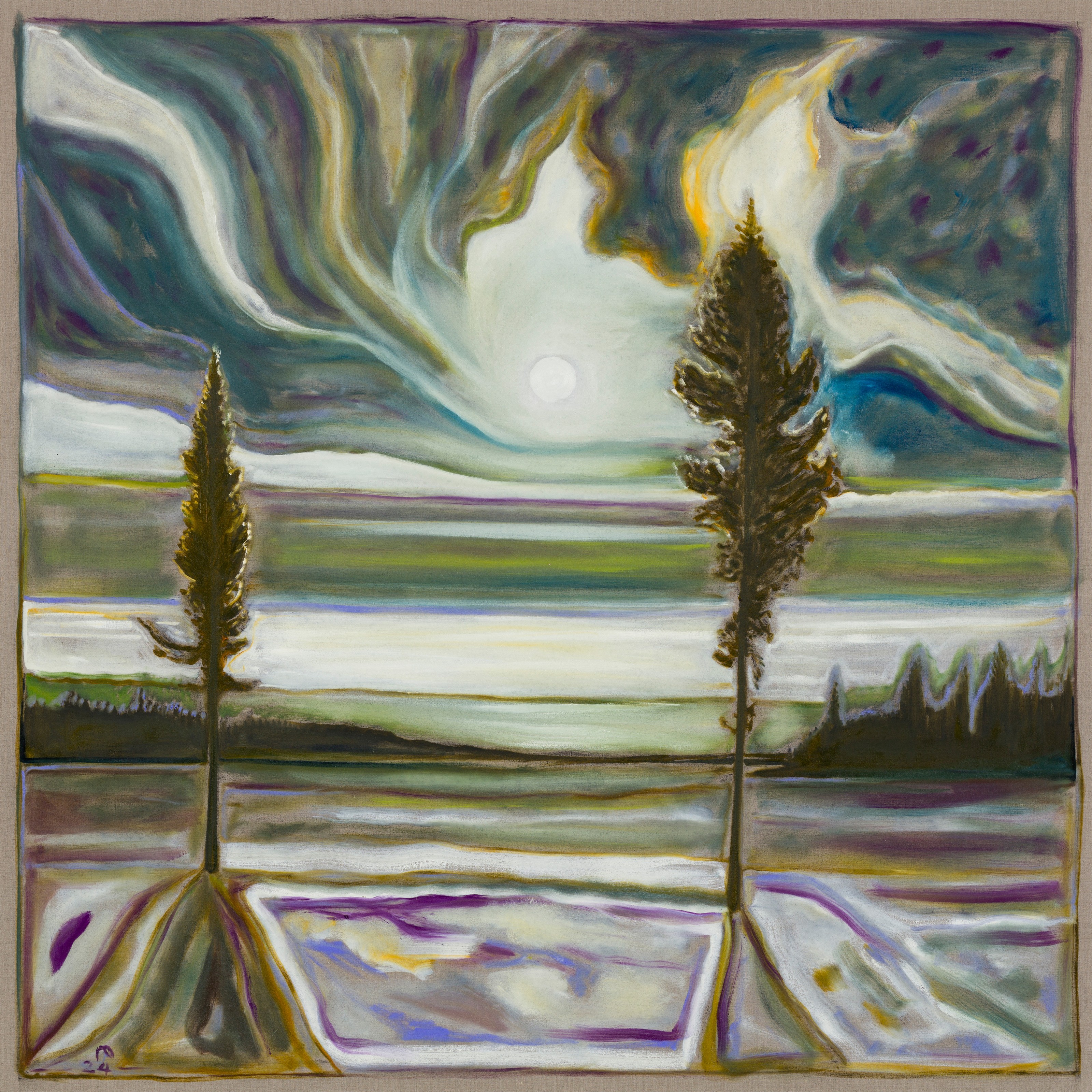Painting by Billy Childish