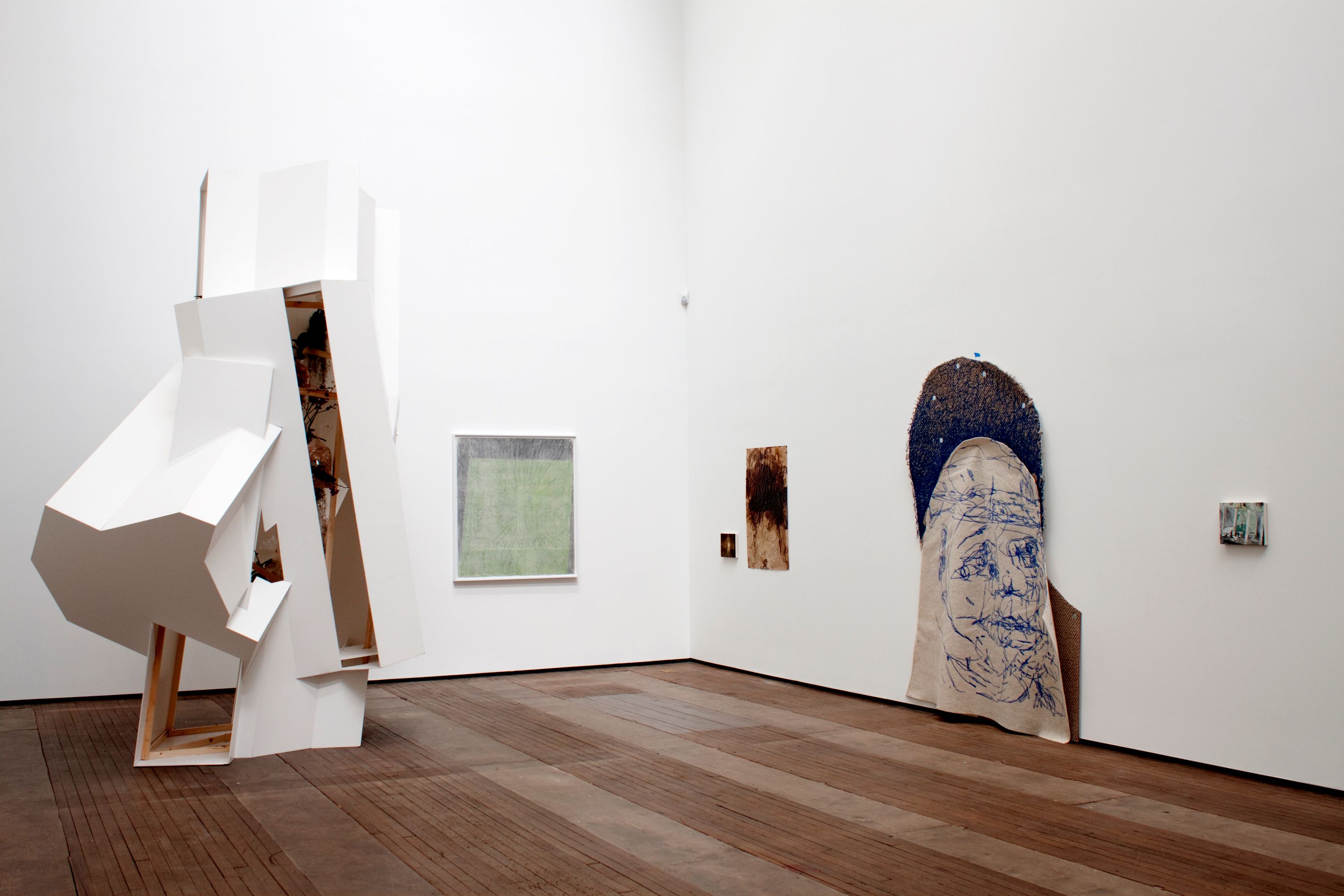 Installation view of LUSH LIFE at Lehmann Maupin New York