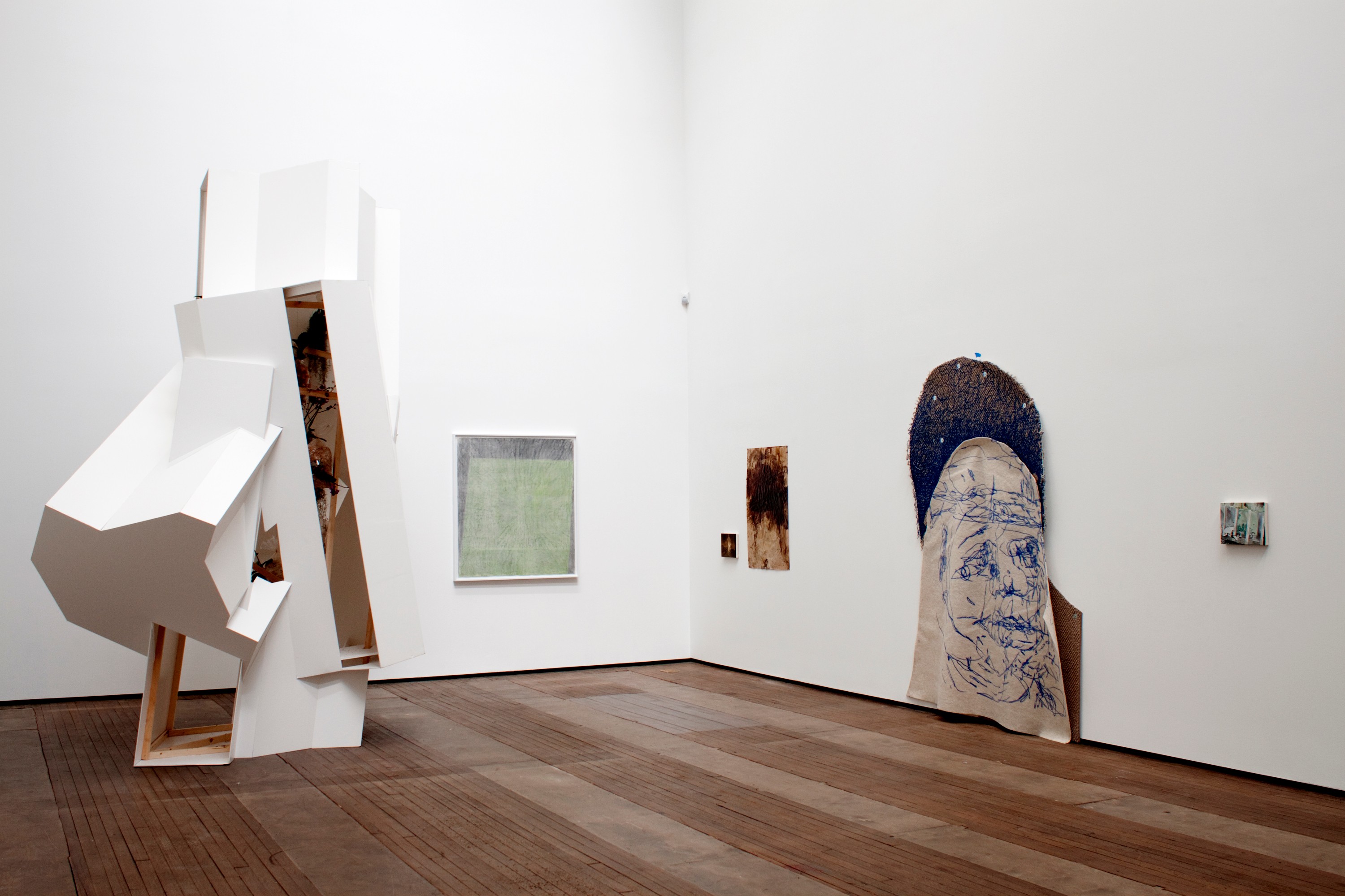 Installation view of LUSH LIFE at Lehmann Maupin New York