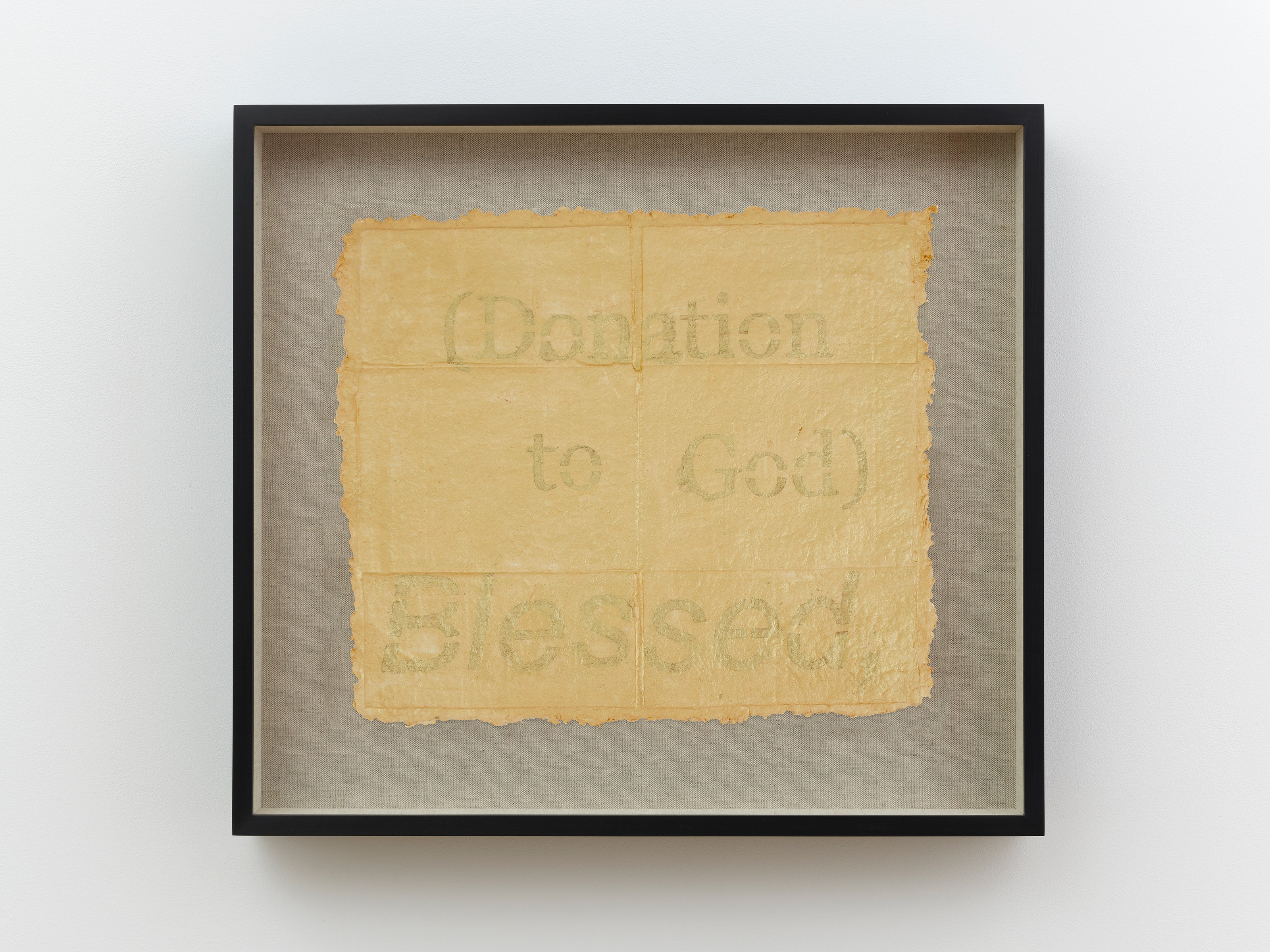 Work on paper by Nari Ward