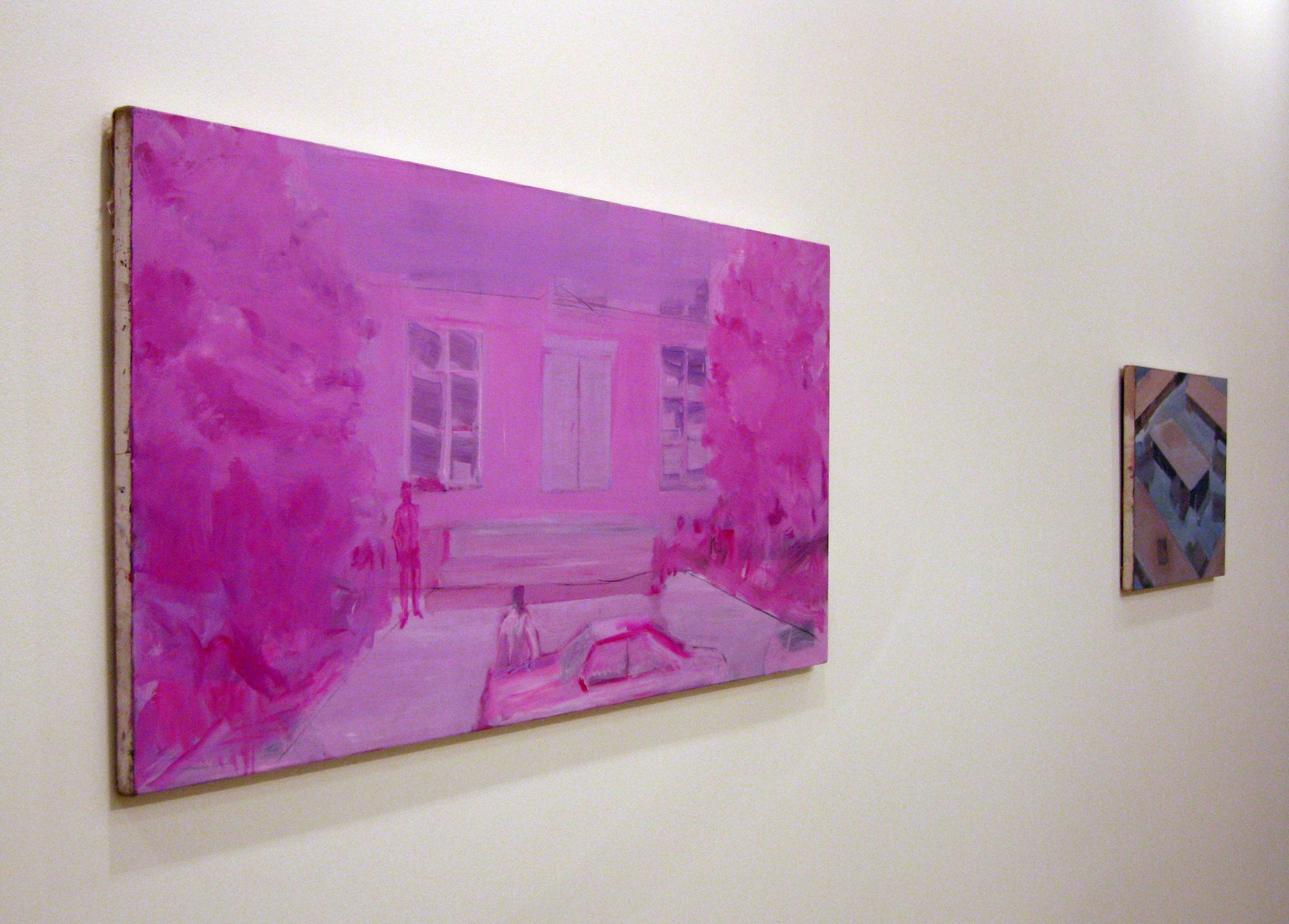 Installation view of Fresh Paint at Lehmann Maupin New York
