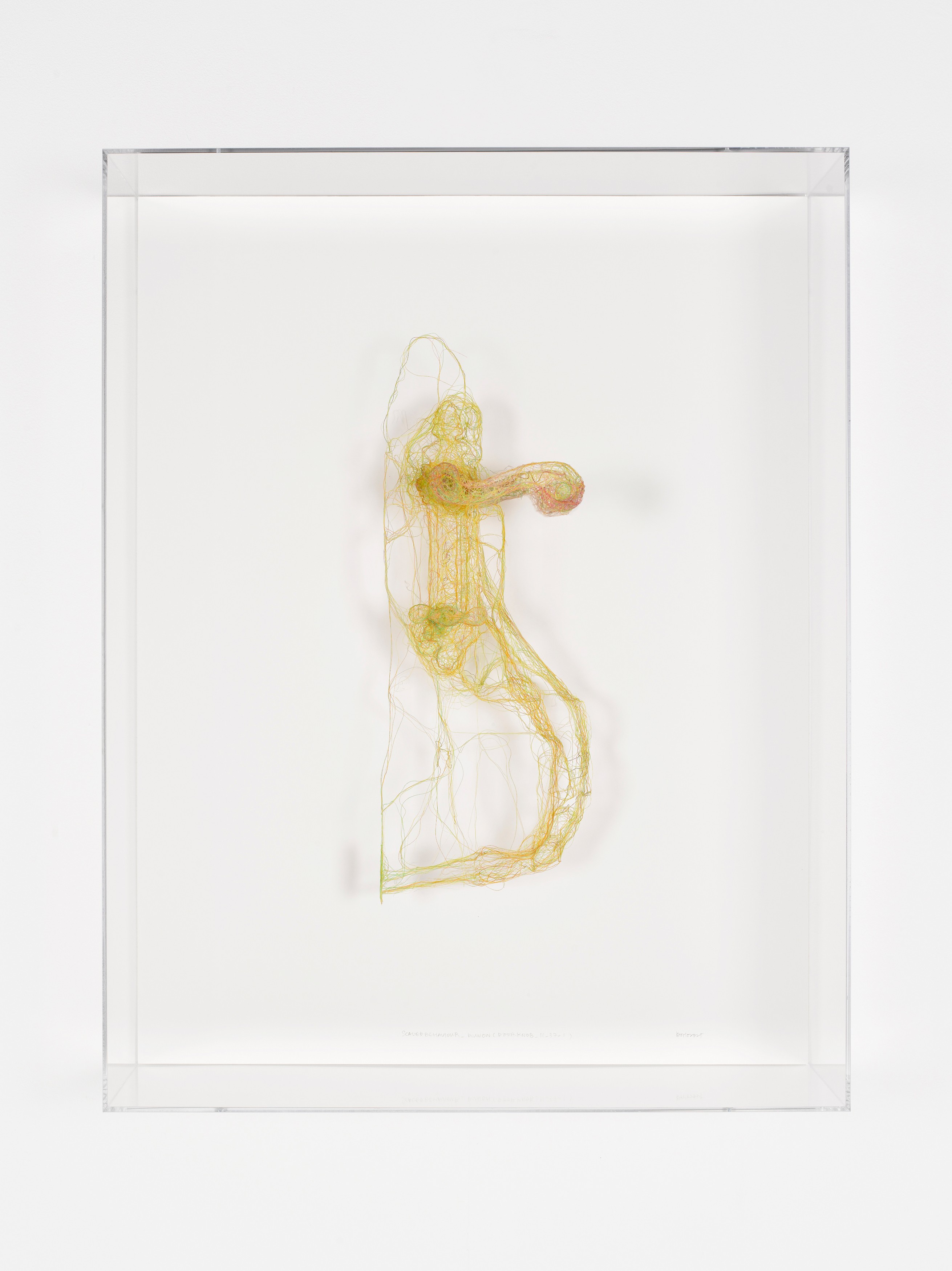 Thread drawing by Do Ho Suh