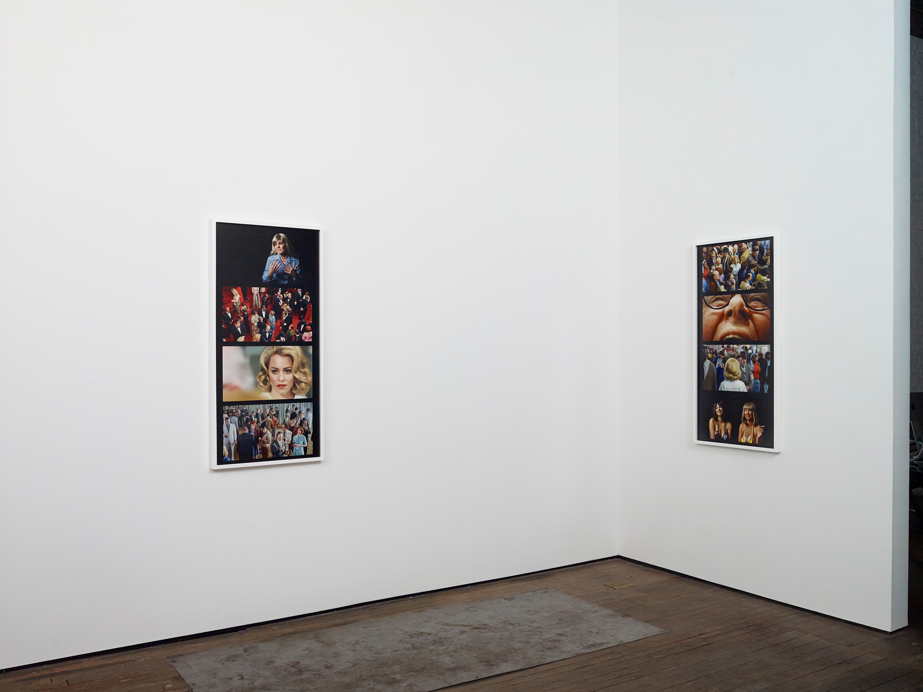 Installation view of Face in the Crowd at Lehmann Maupin New York