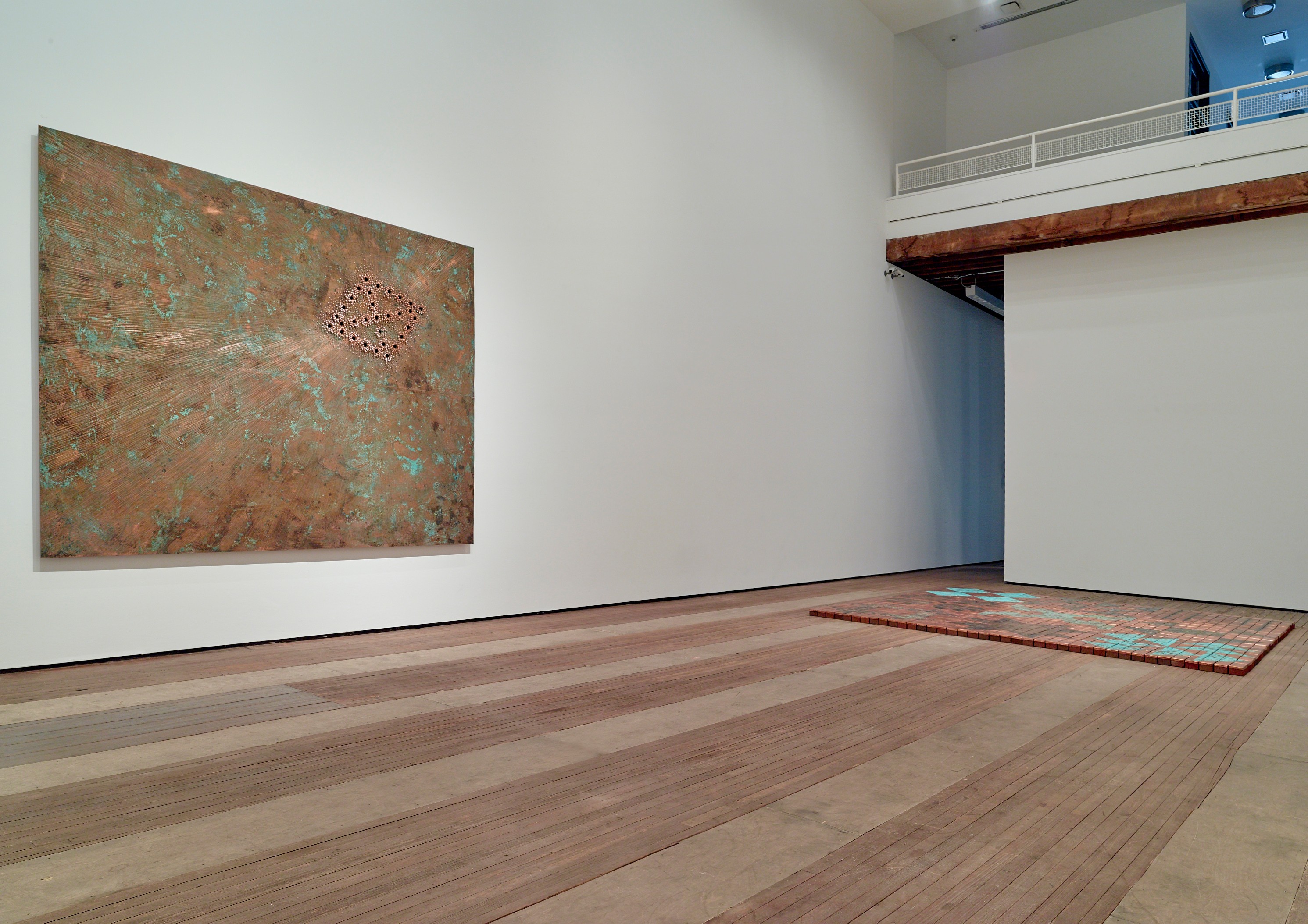 Installation view of Breathing Directions at Lehmann Maupin New York