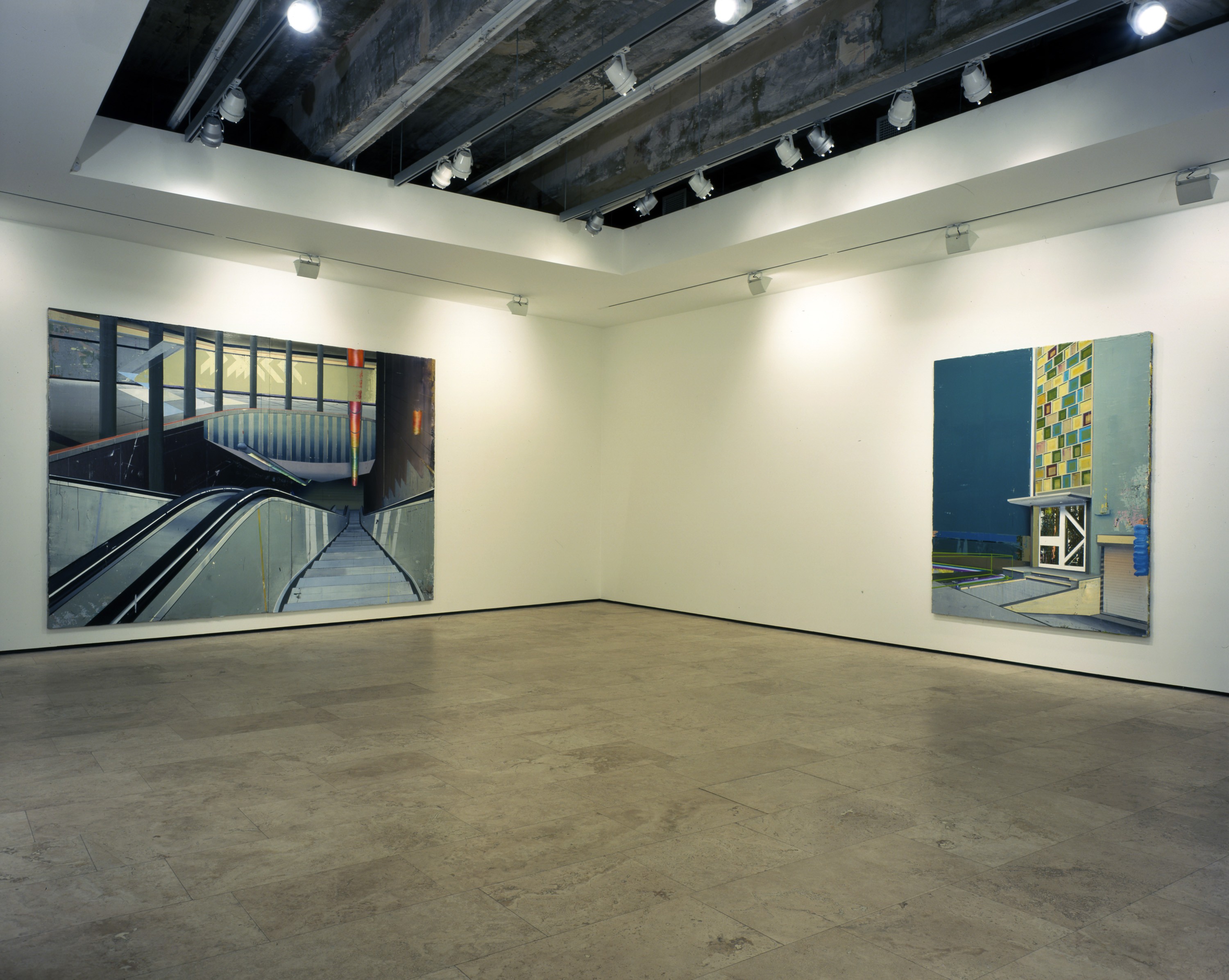 Installation view of Arrangement at Lehmann Maupin New York