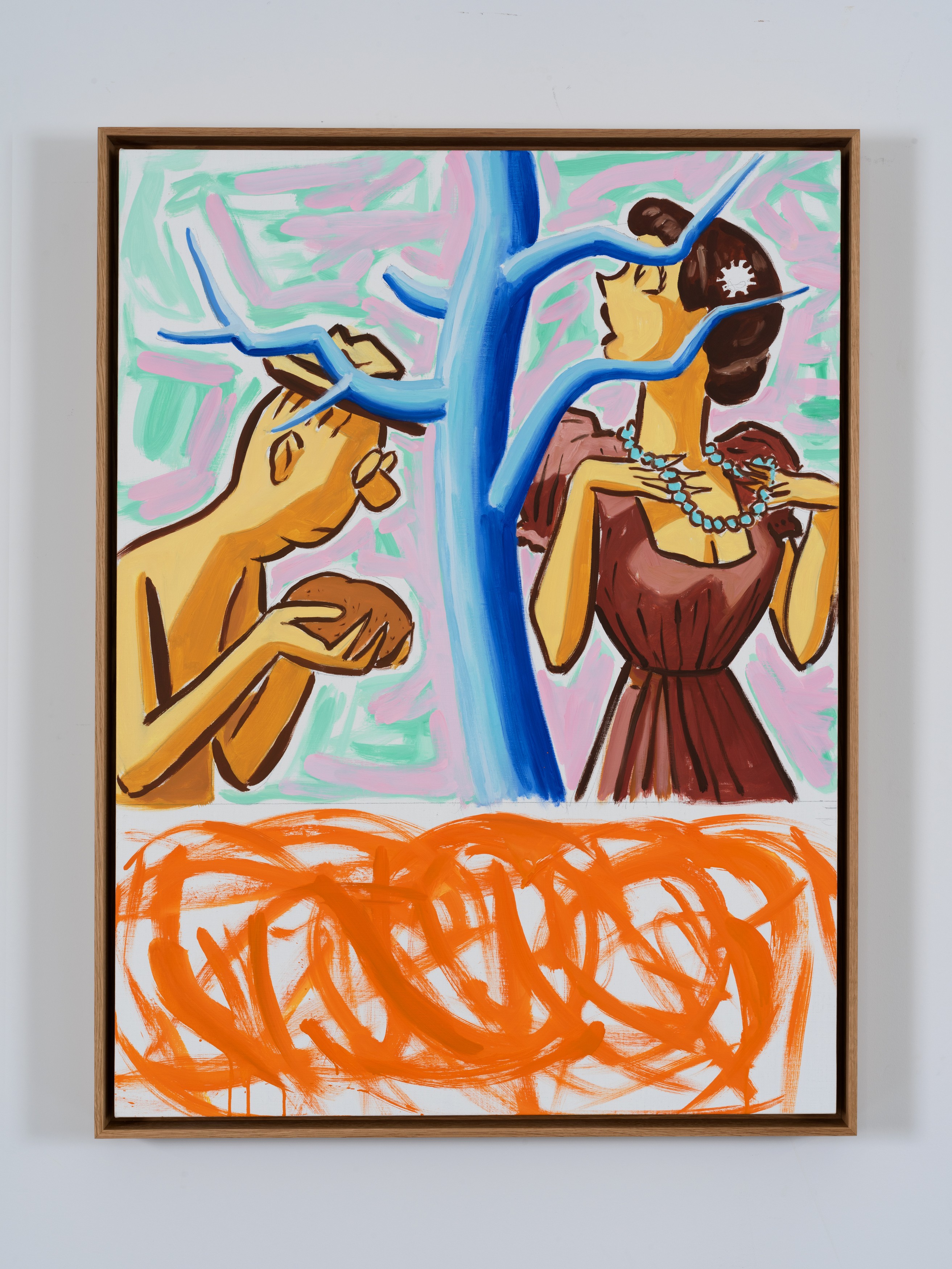 Painting by David Salle