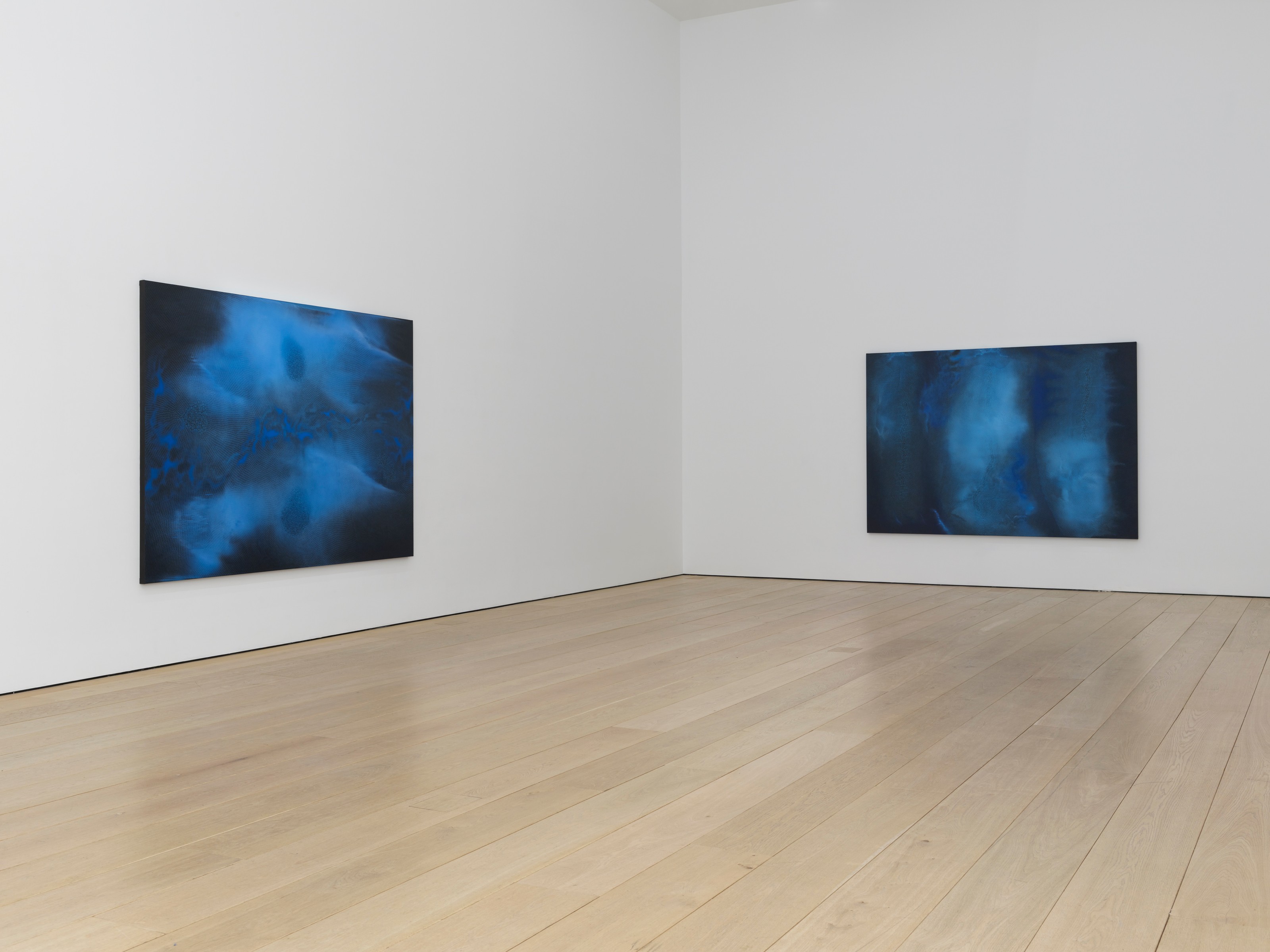 Installation view of Shirazeh Houshiary at Lehmann Maupin New York
