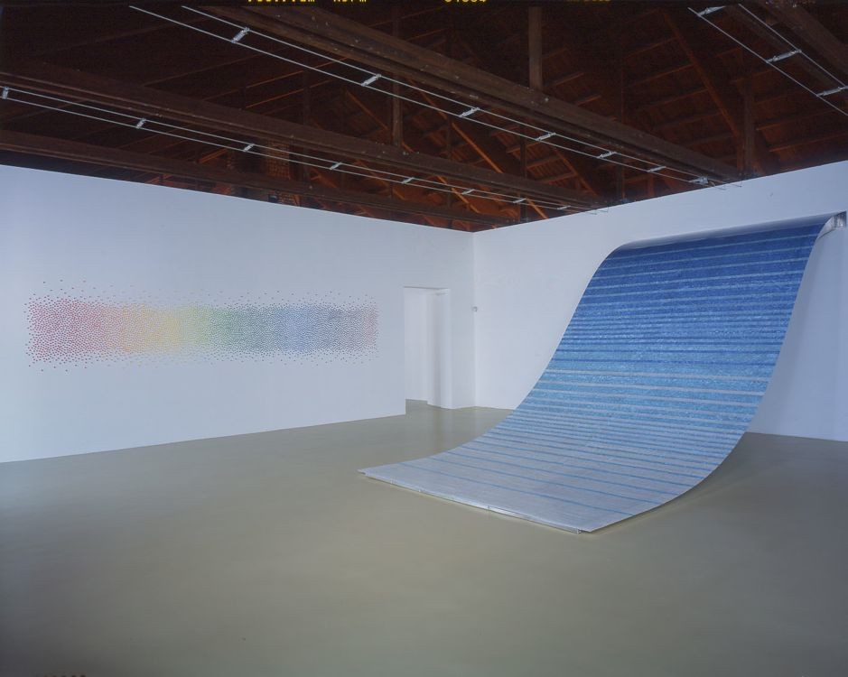 Installation view of Teresita Fernández at Castello di Rivoli