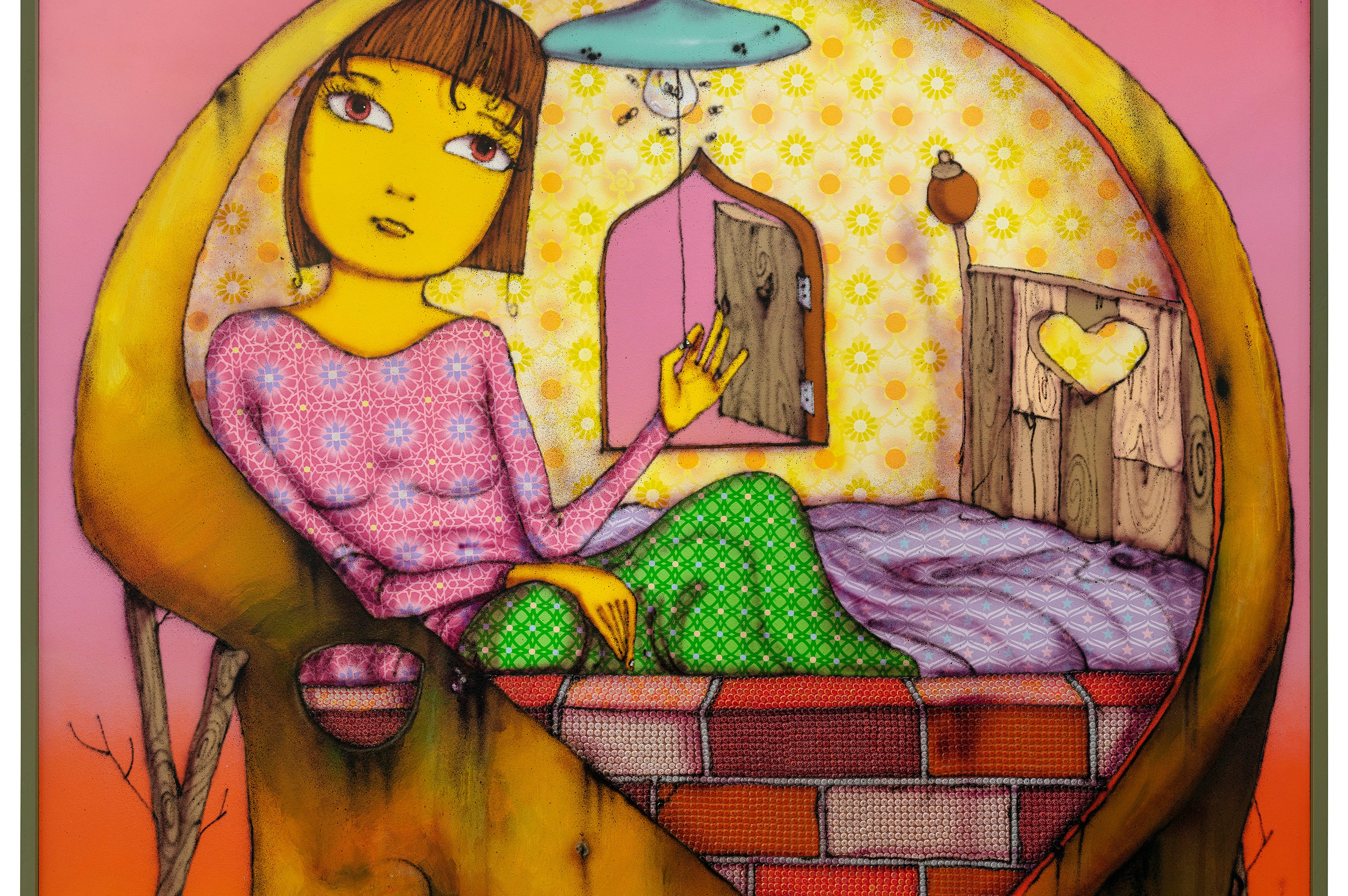Painting by OSGEMEOS
