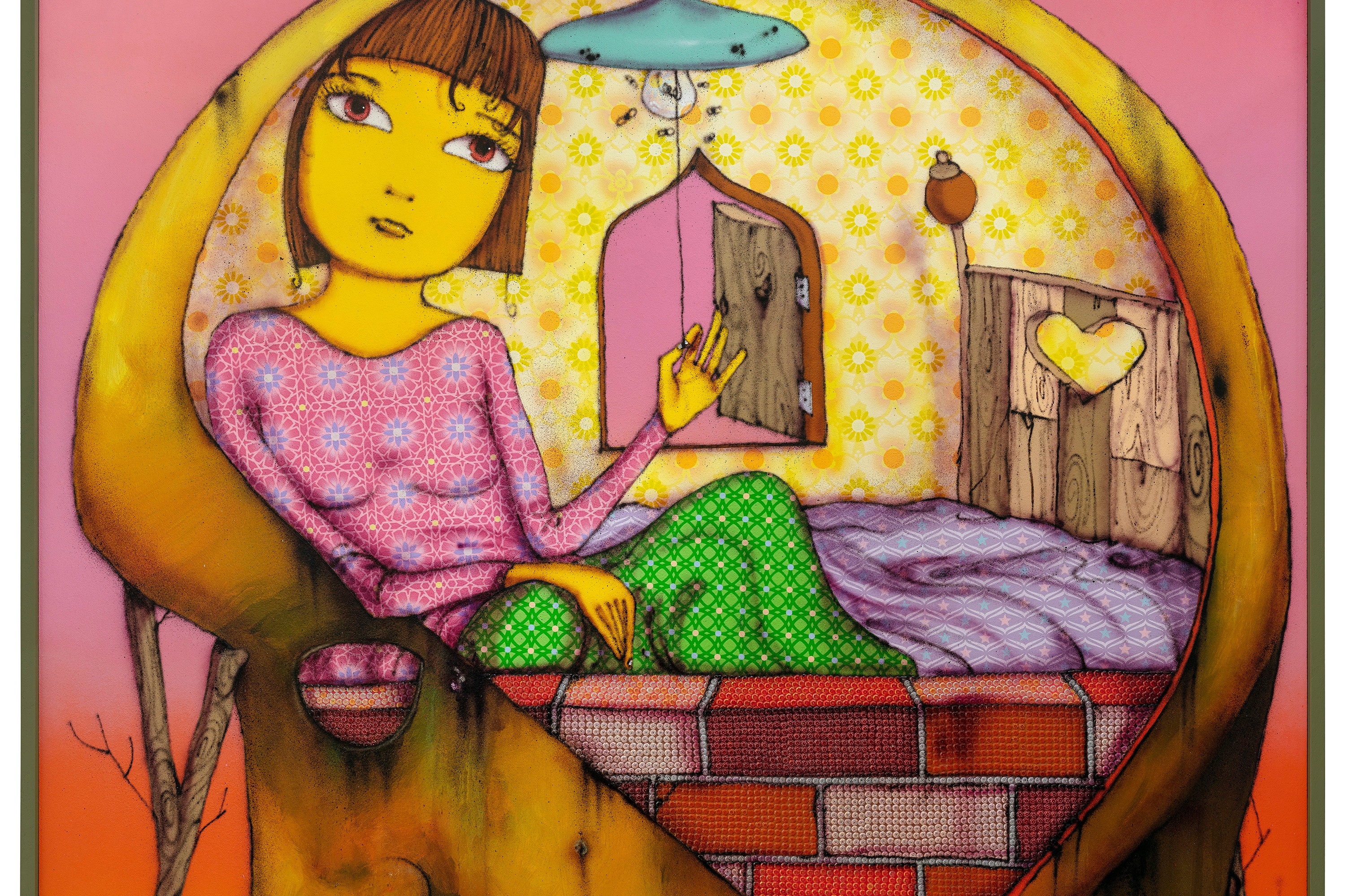 Painting by OSGEMEOS