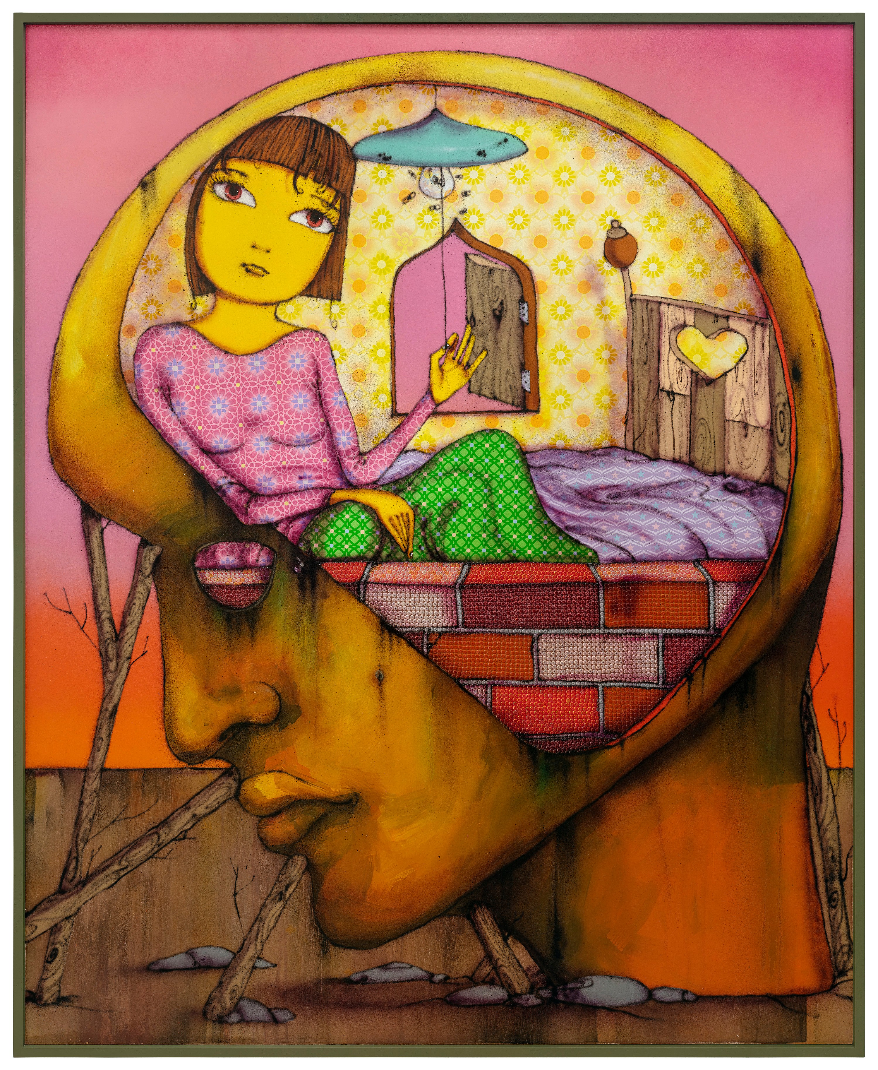 Painting by OSGEMEOS