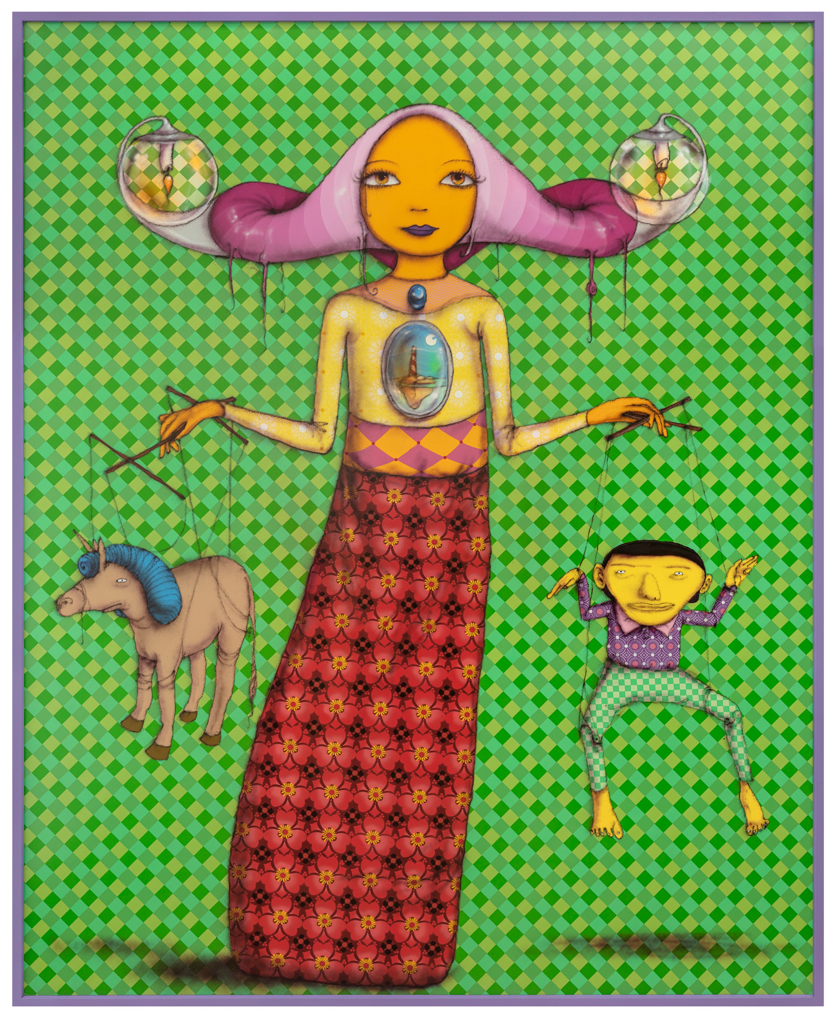 Painting by OSGEMEOS