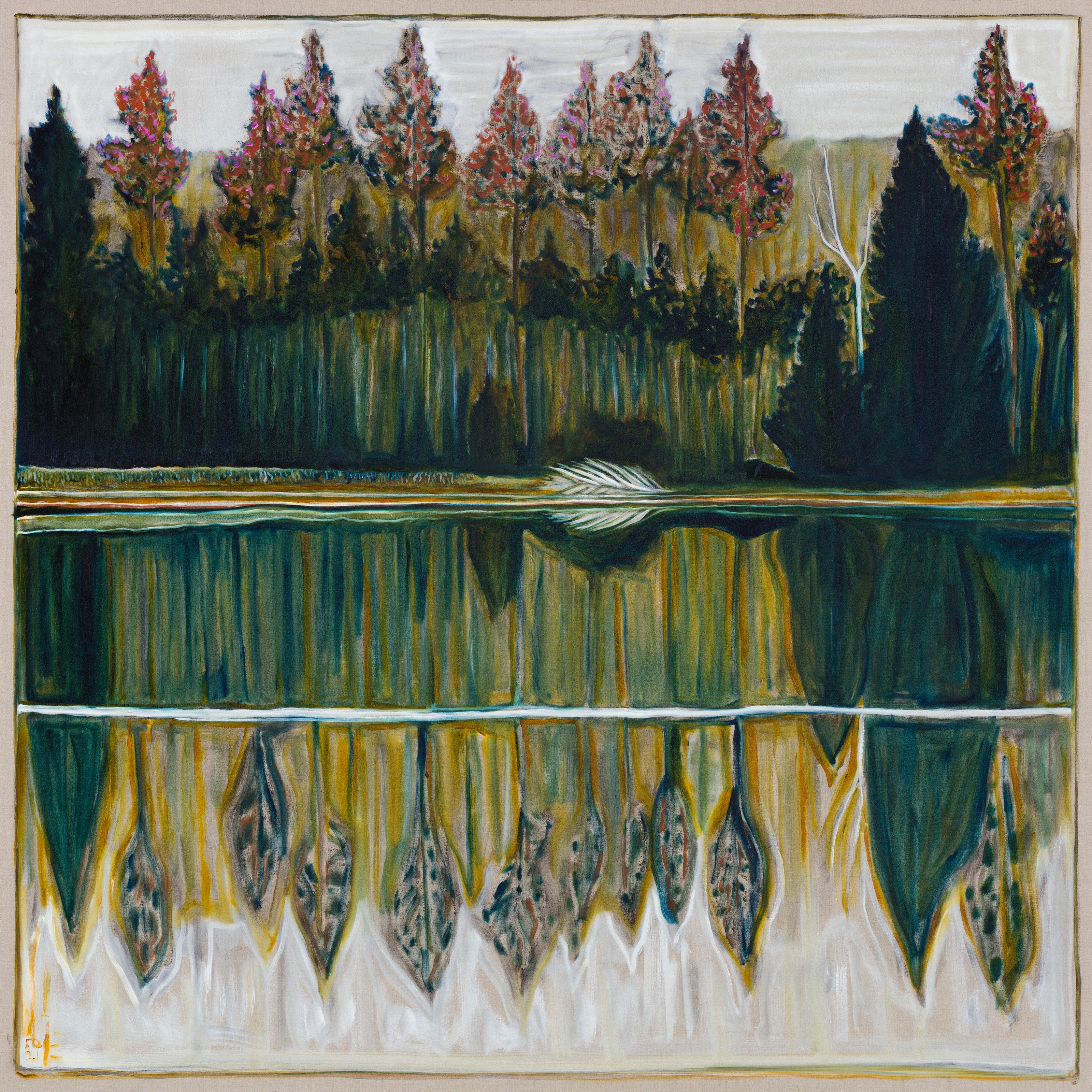 Painting by Billy Childish