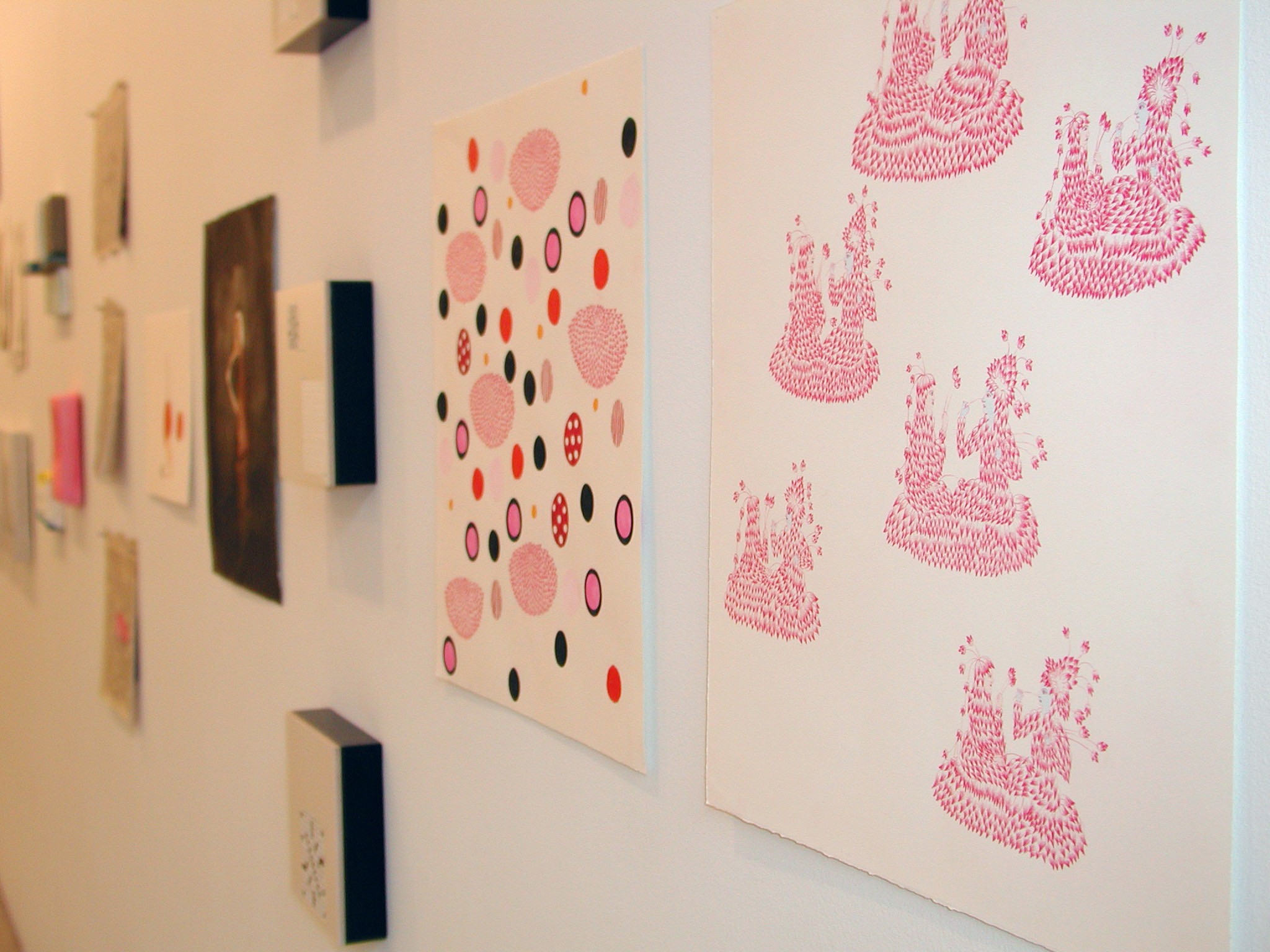 Installation view of Unframed First Look at Lehmann Maupin New York