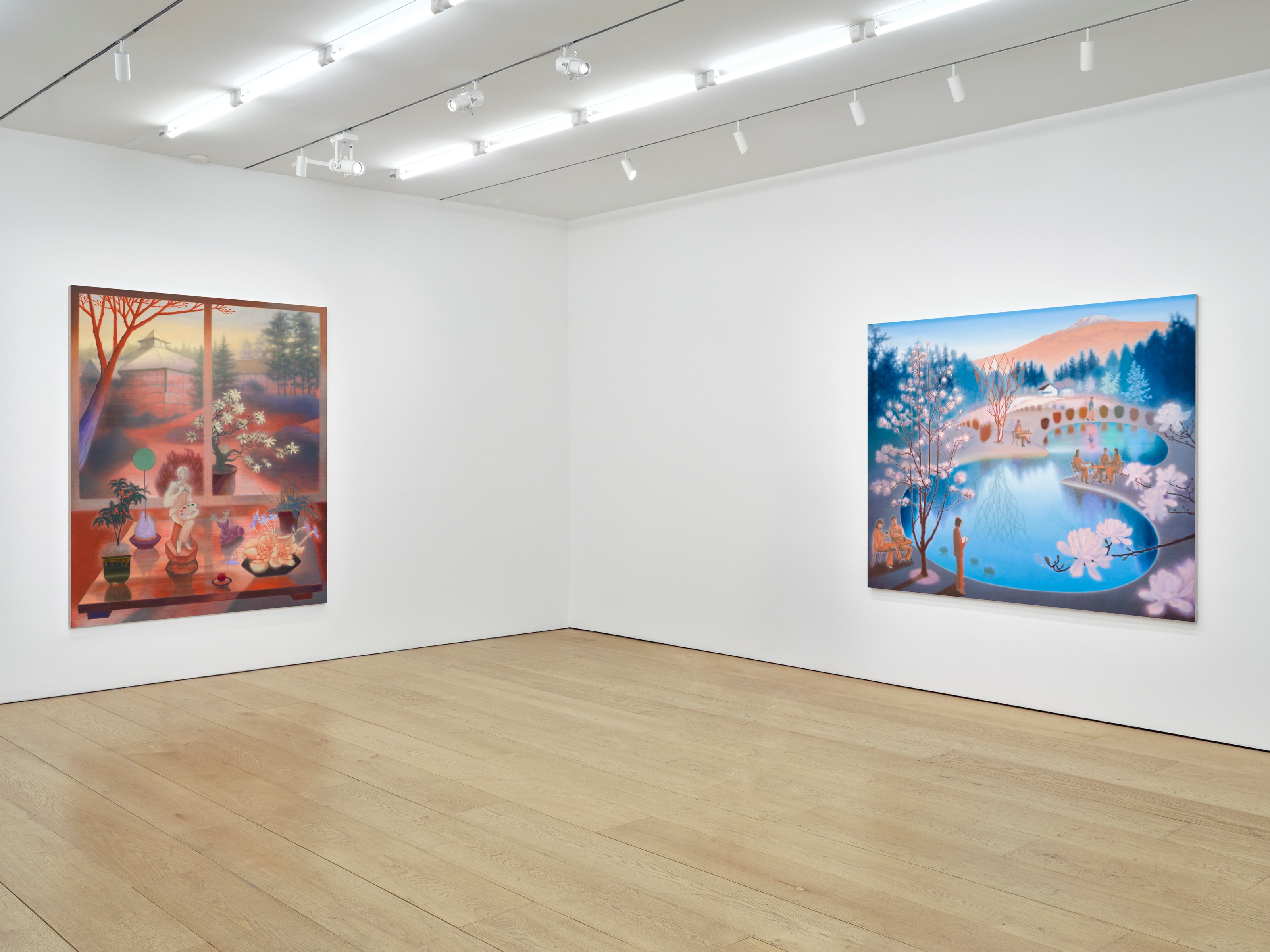 Installation view of Guimi You at Lehmann Maupin New York