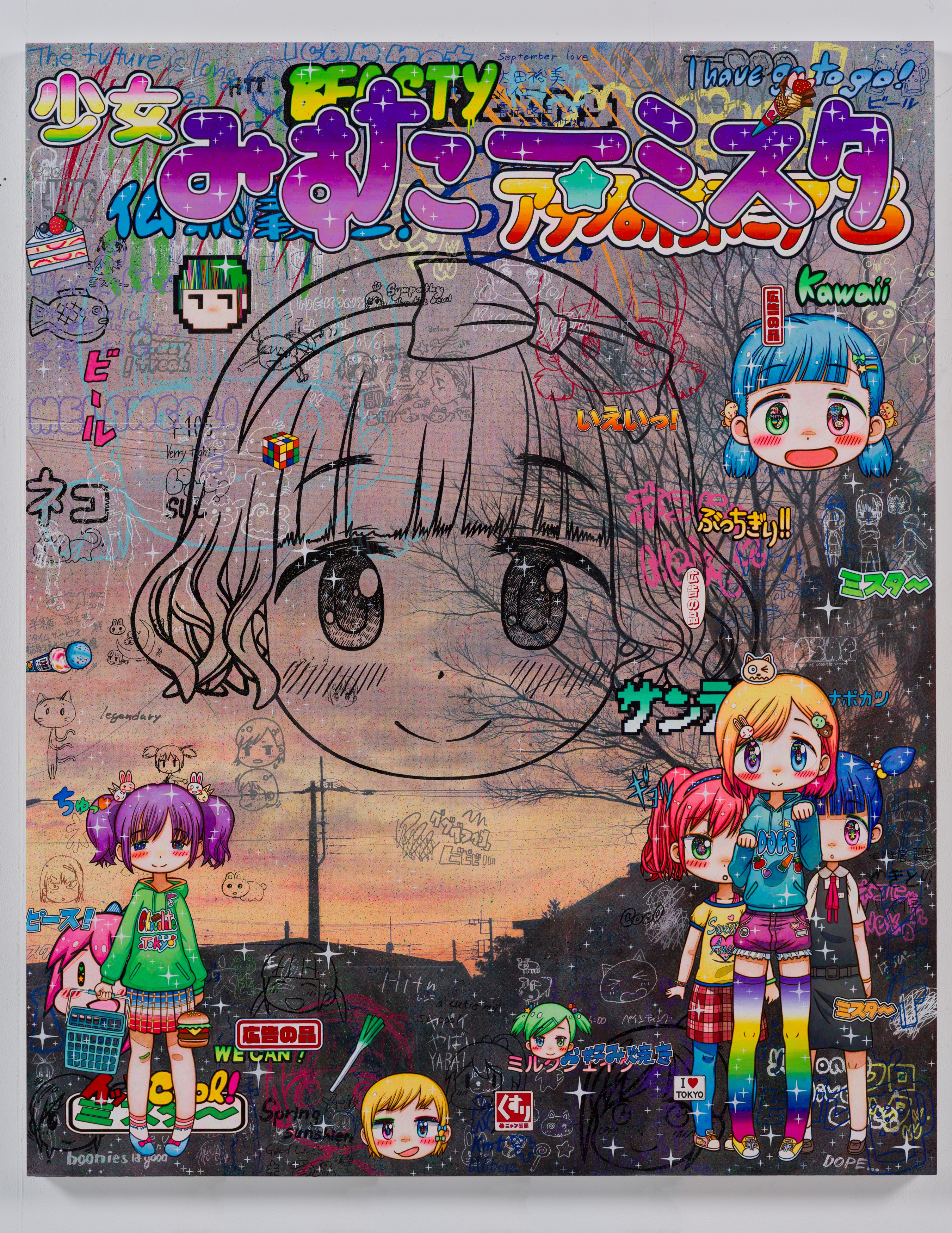 Painting by Mr.