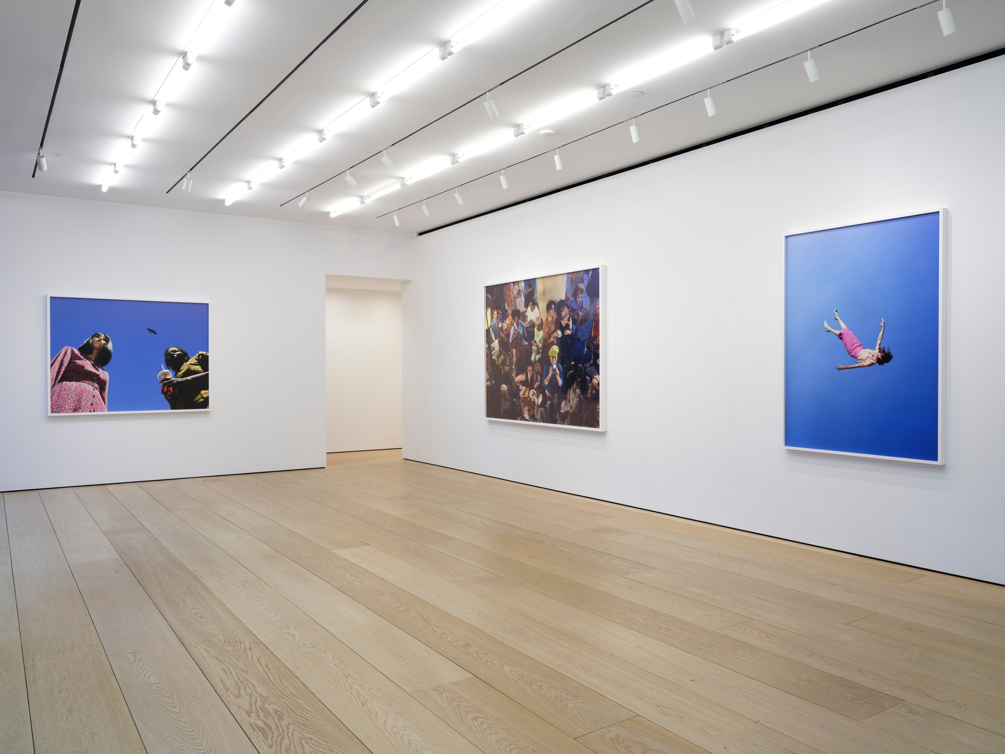 Installation view of Alex Prager at Lehmann Maupin New York