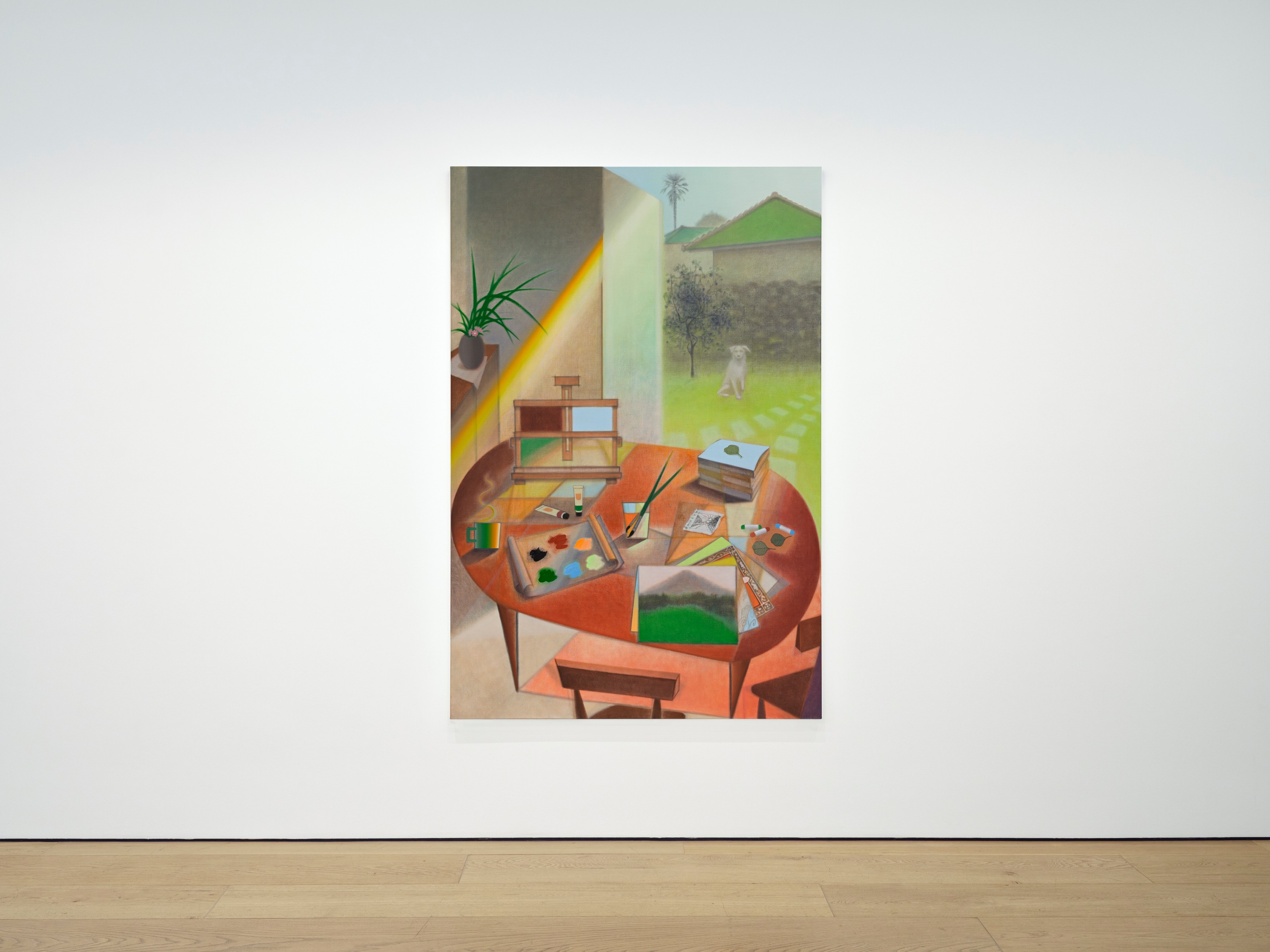 Installation view of Guimi You at Lehmann Maupin New York