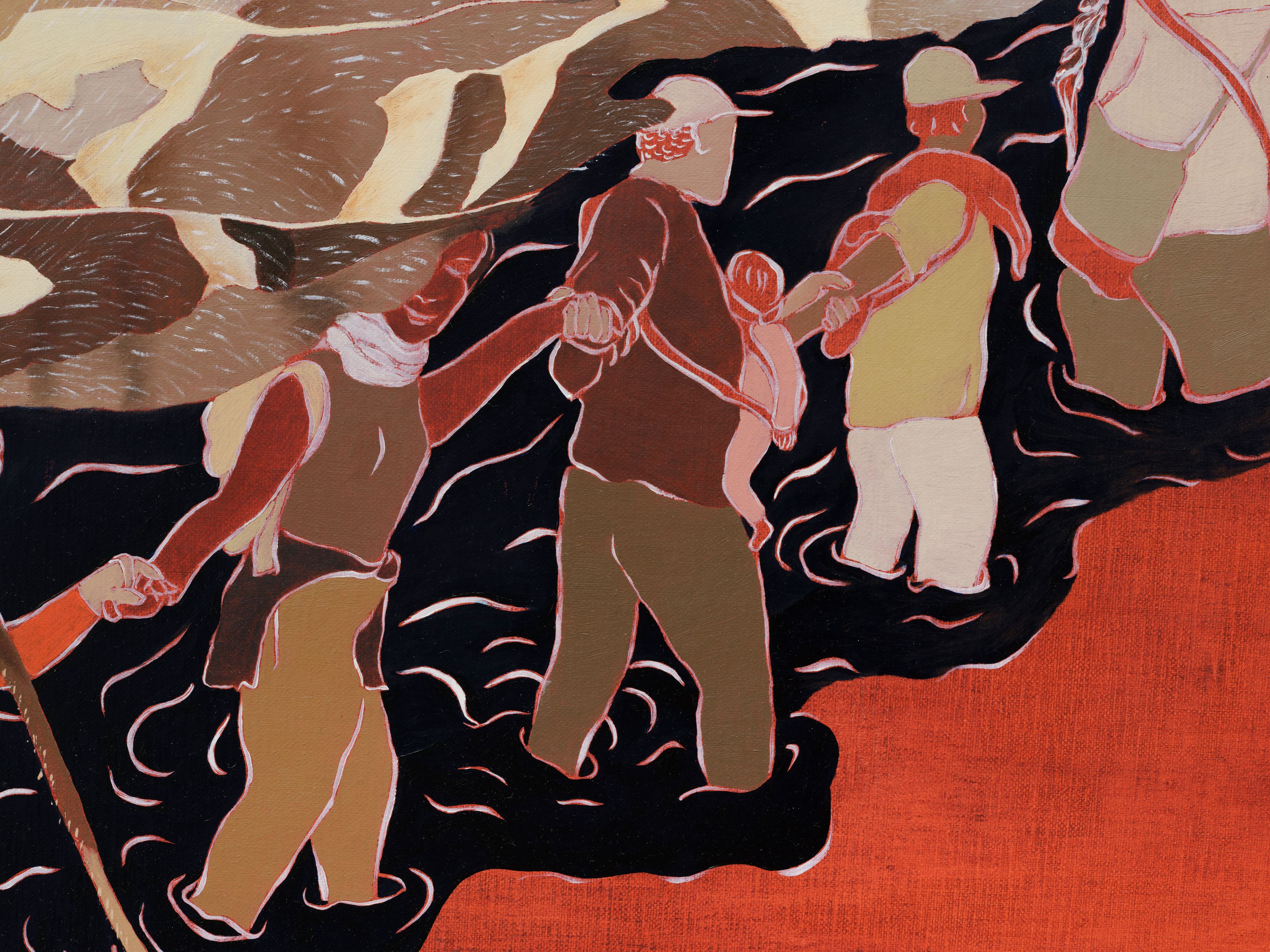 Painting by Cecilia Vicuña