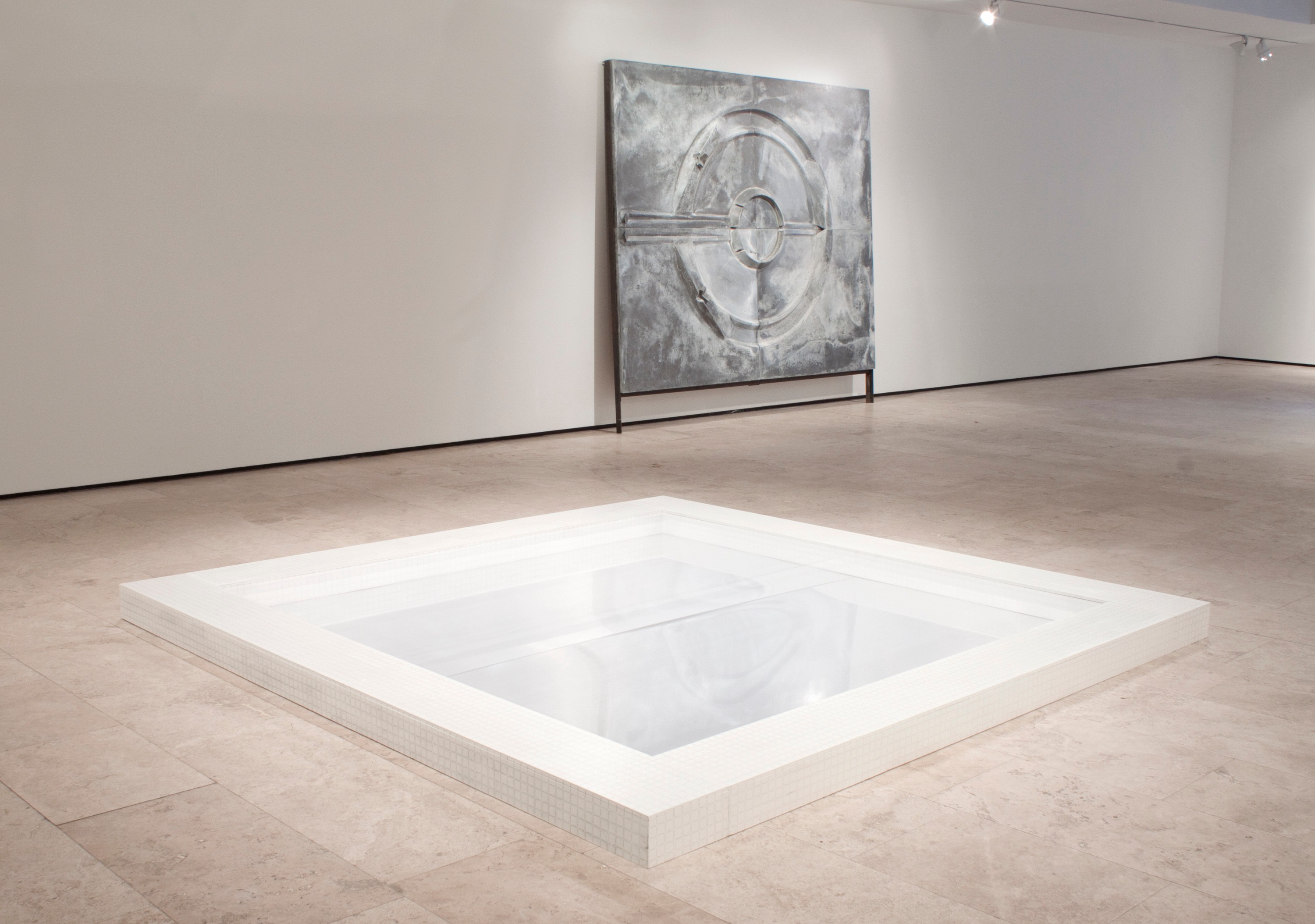 Installation view of The Parallax View att Lehmann Maupin New York