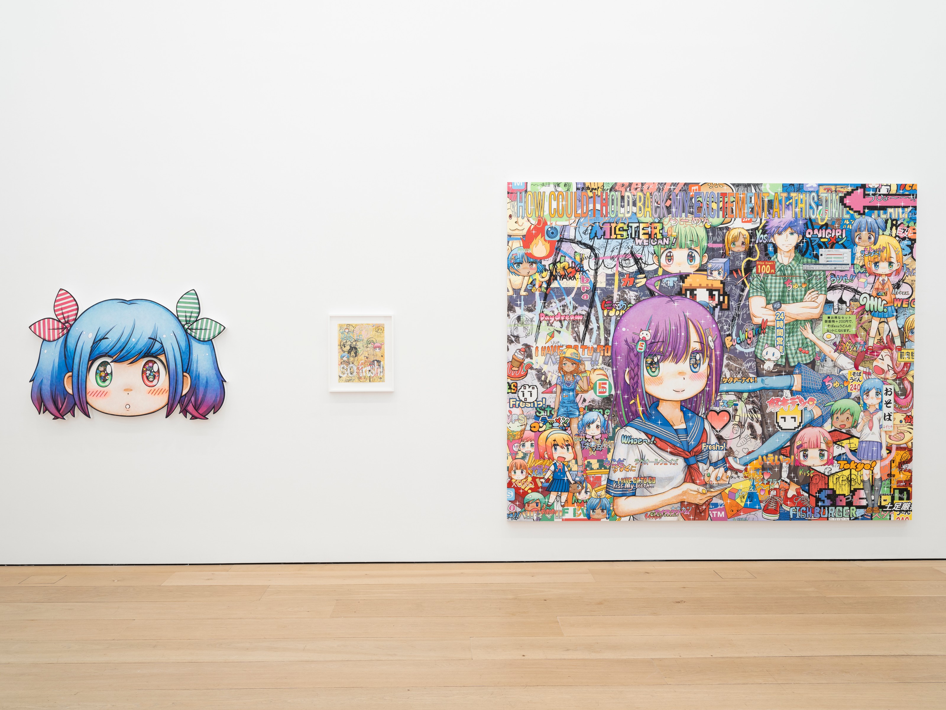 Installation view of Mr. at Lehmann Maupin New York