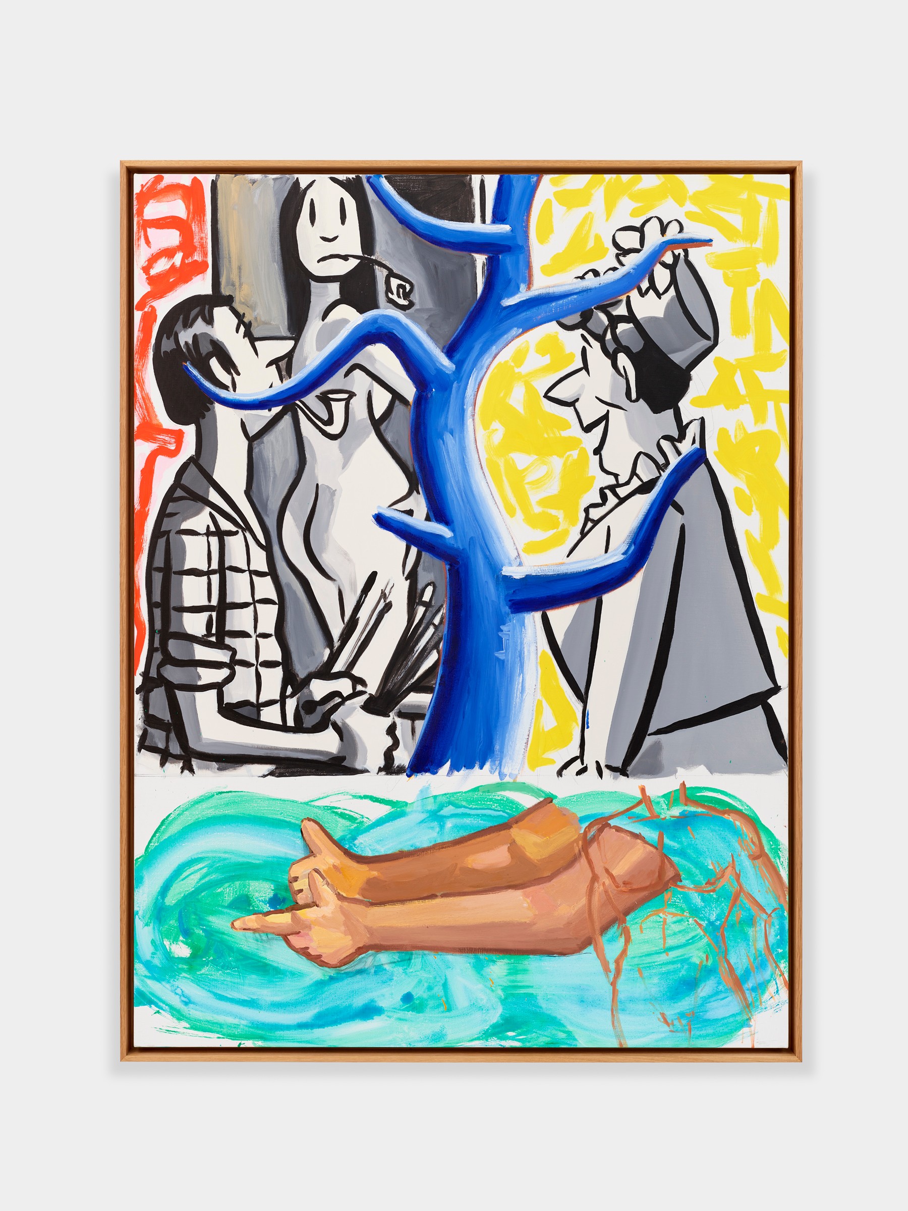Painting by David Salle