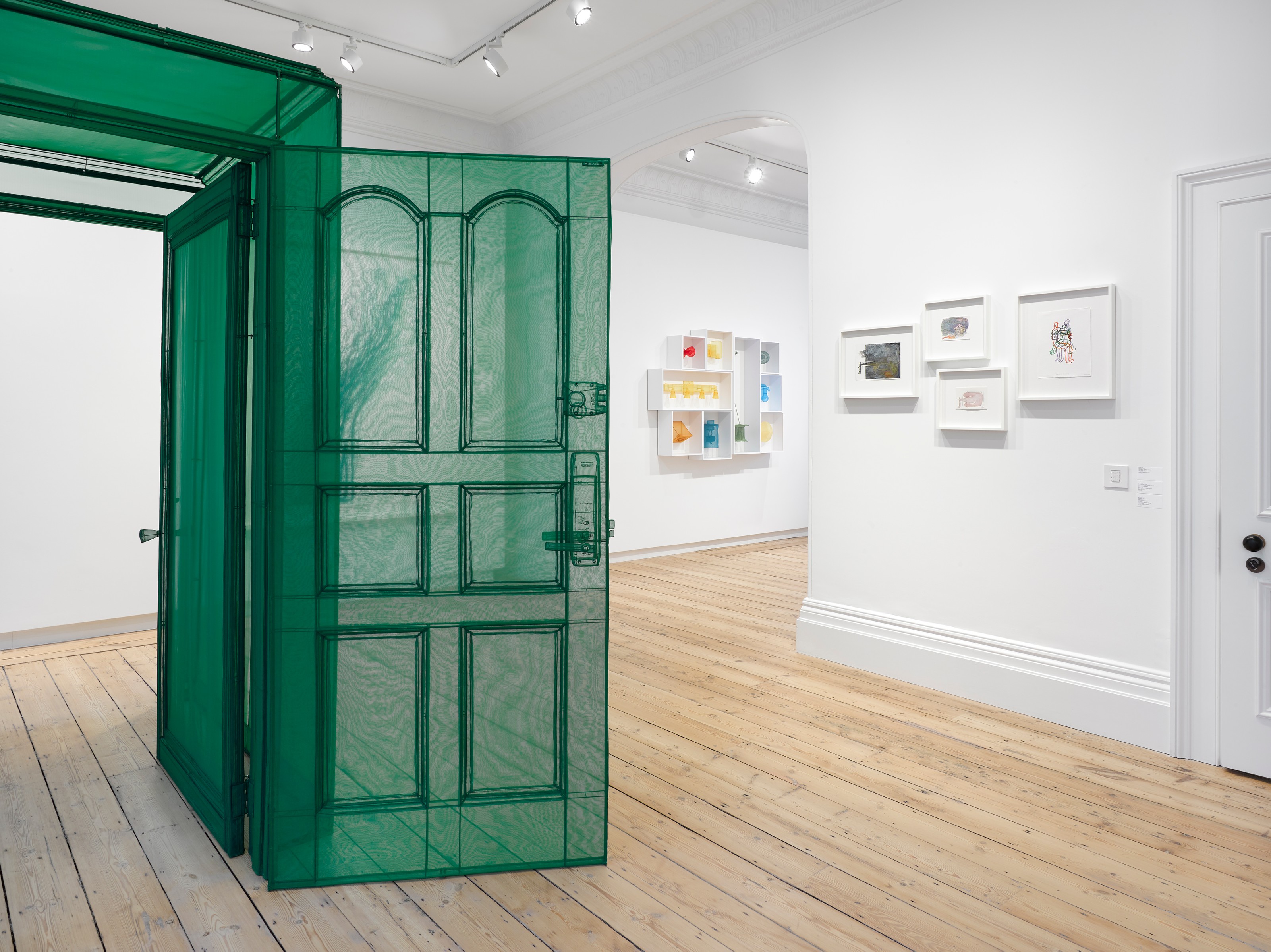 Installation view of Do Ho Suh at Lehmann Maupin London