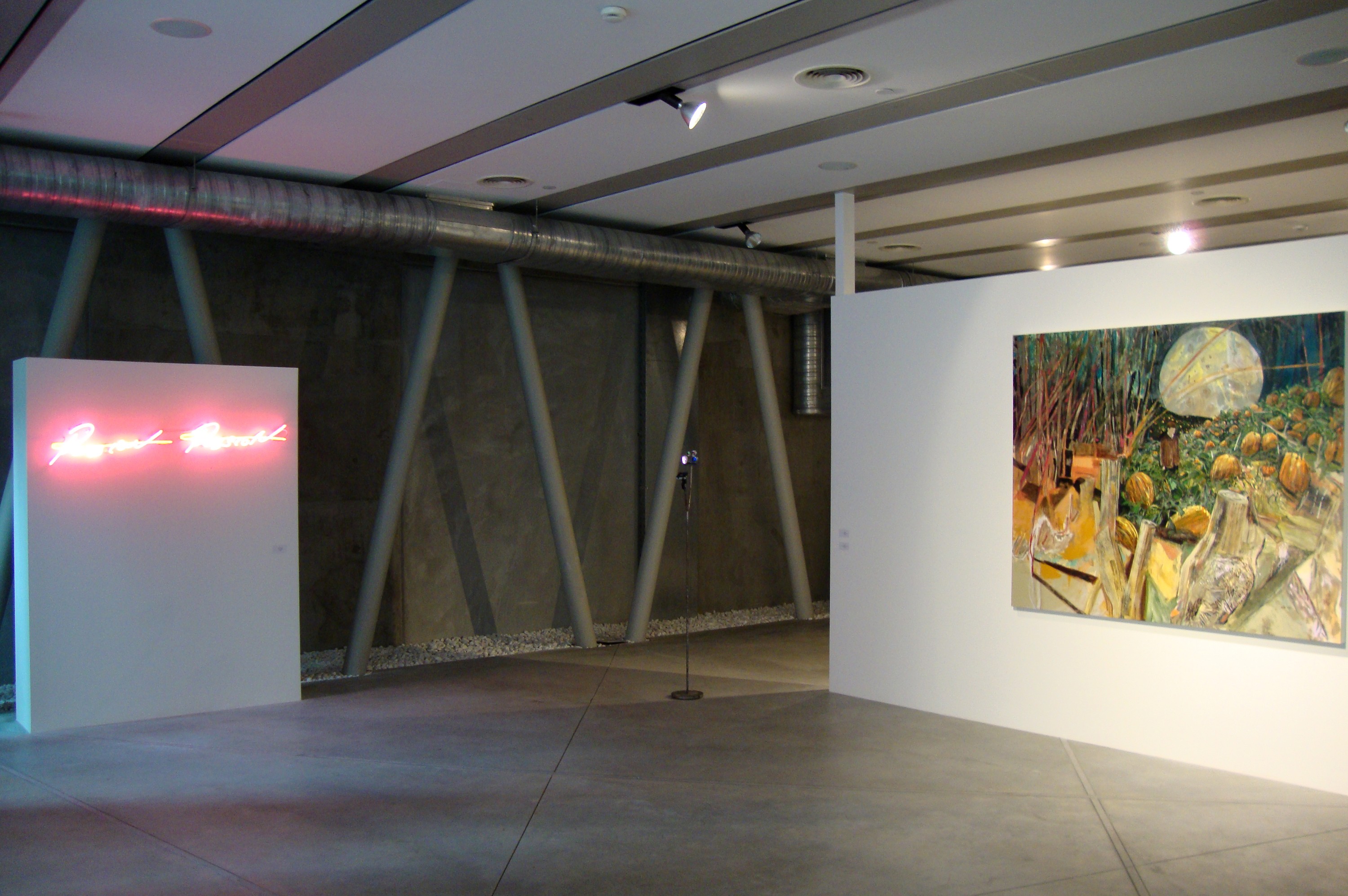 Installation view of Five in Istanbul at Borusan Müzik Evi