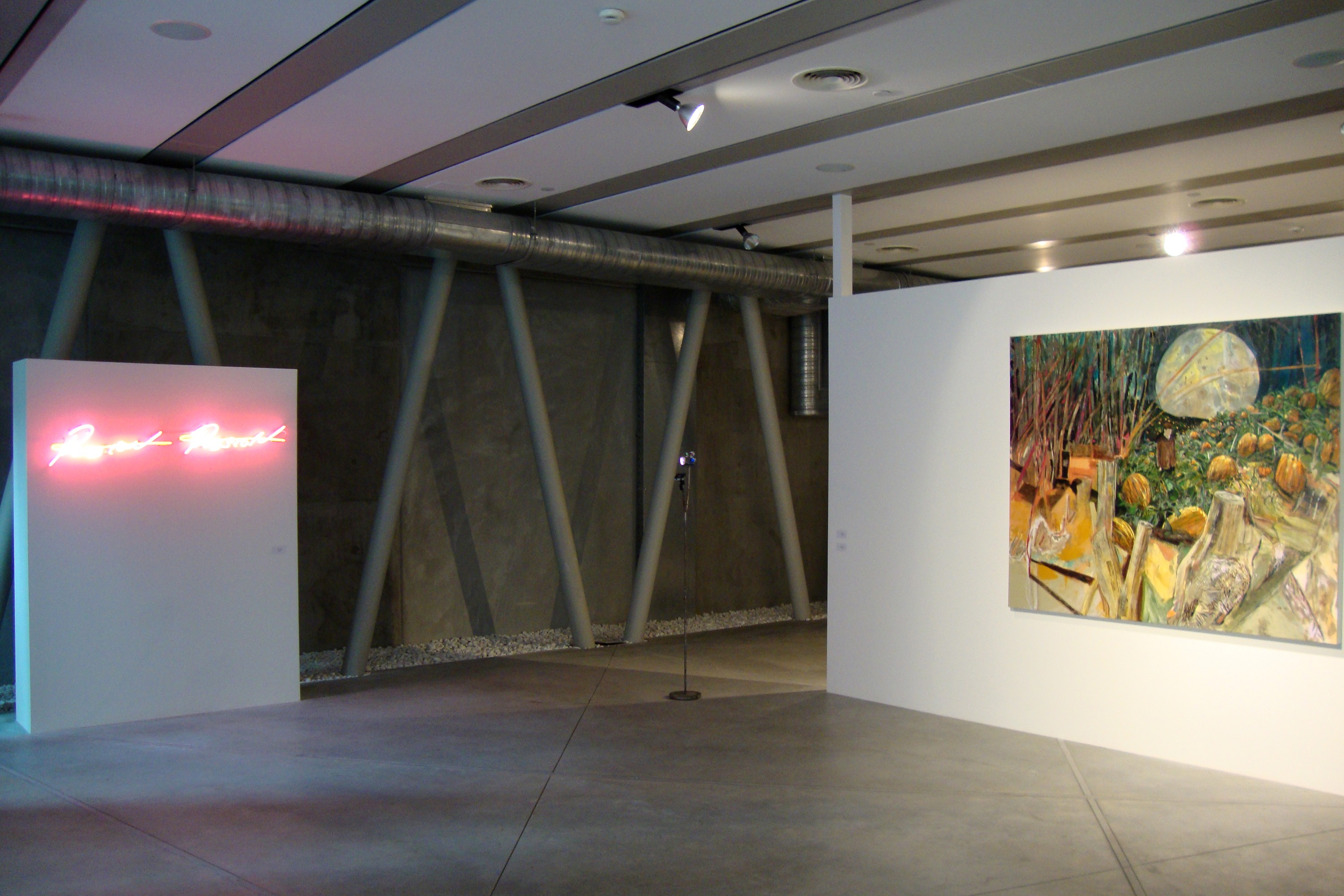 Installation view of Five in Istanbul at Borusan Müzik Evi