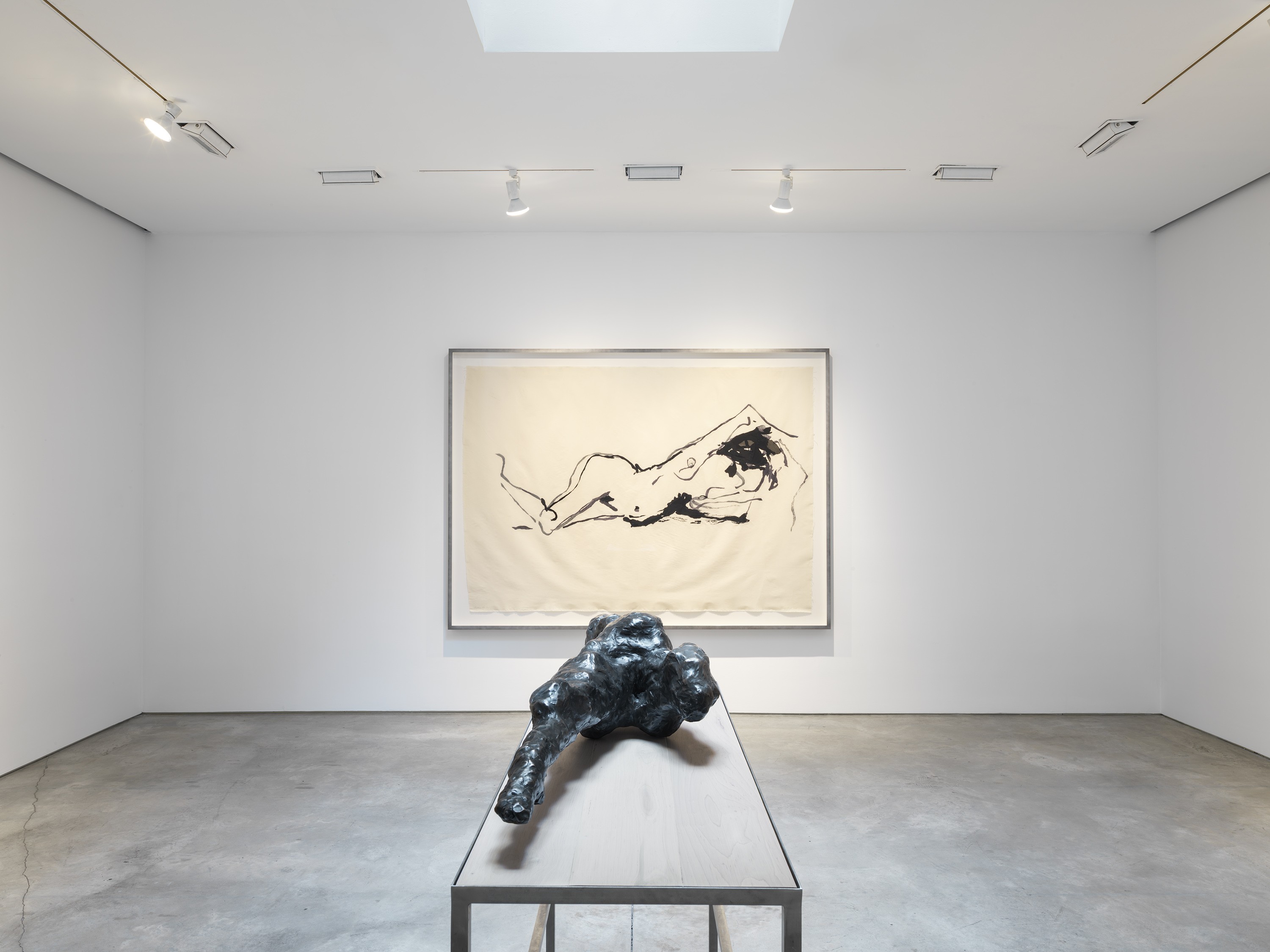 Installation view of Tracey Emin at Lehmann Maupin New York