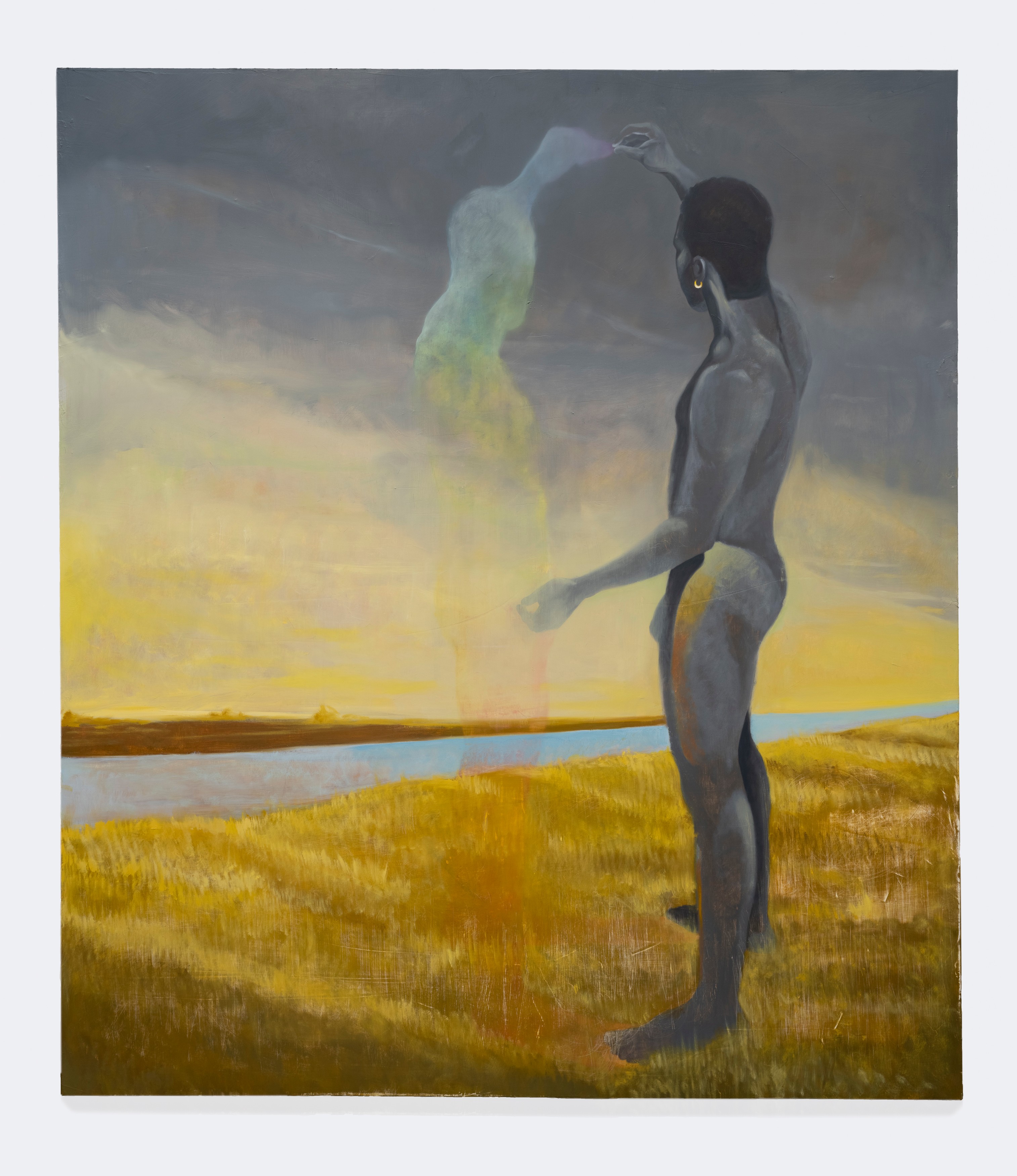 Painting by Dominic Chambers