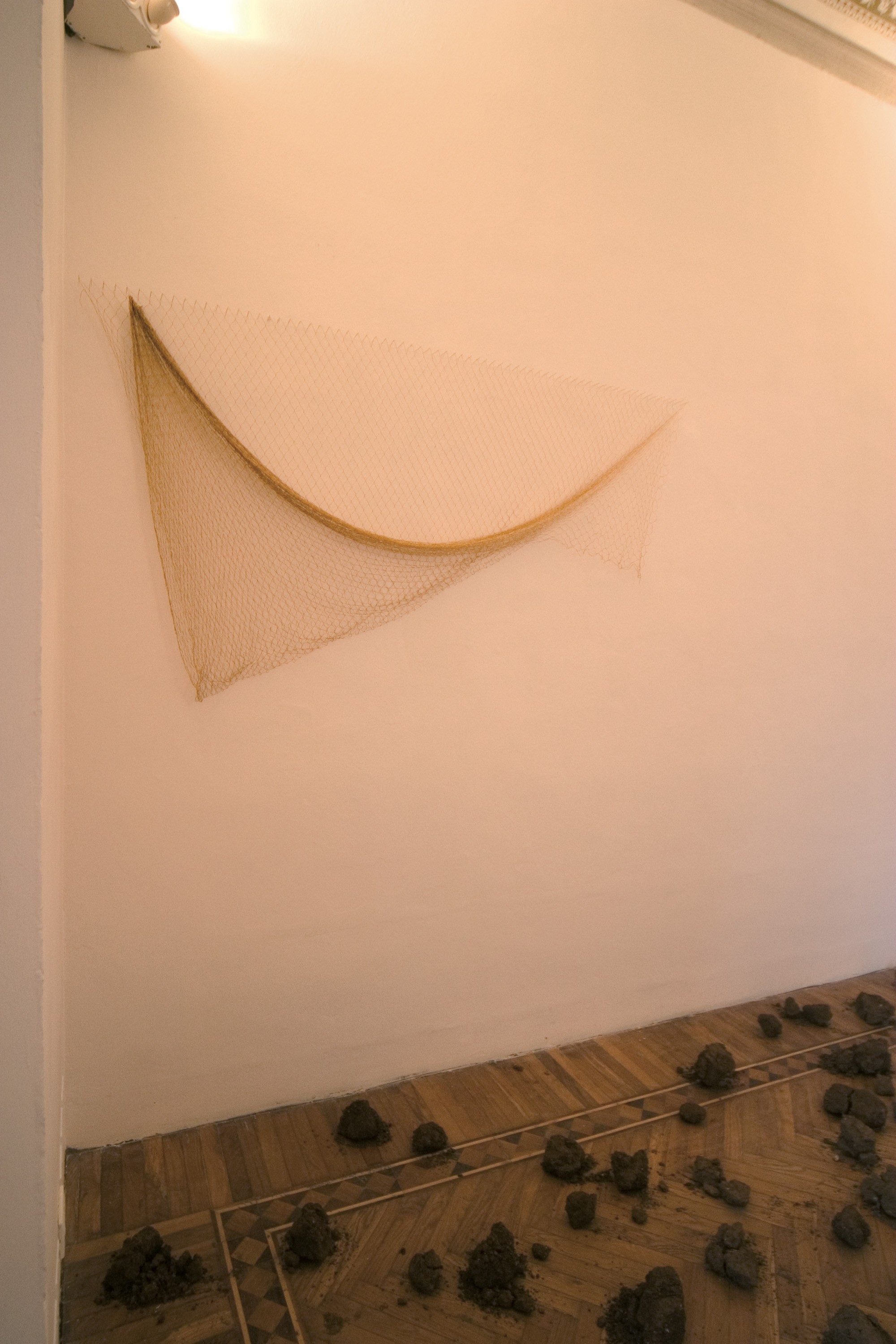Installation view of The Look of Things at Palazzo delle Papesse