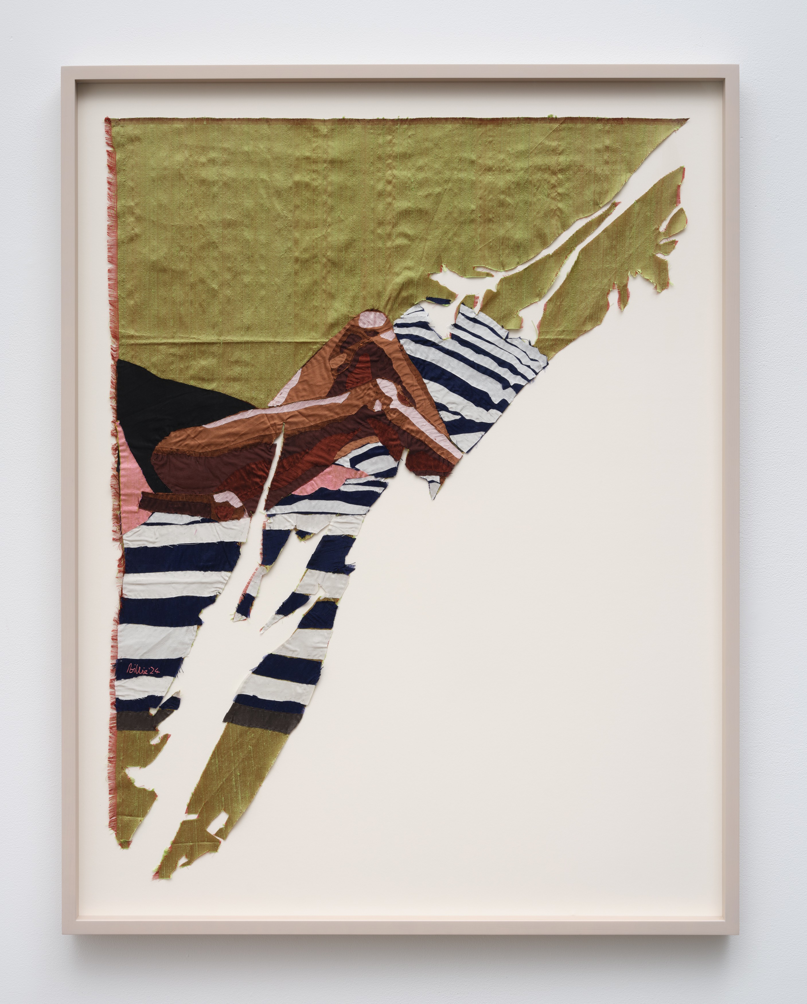 Wall work by Billie Zangewa