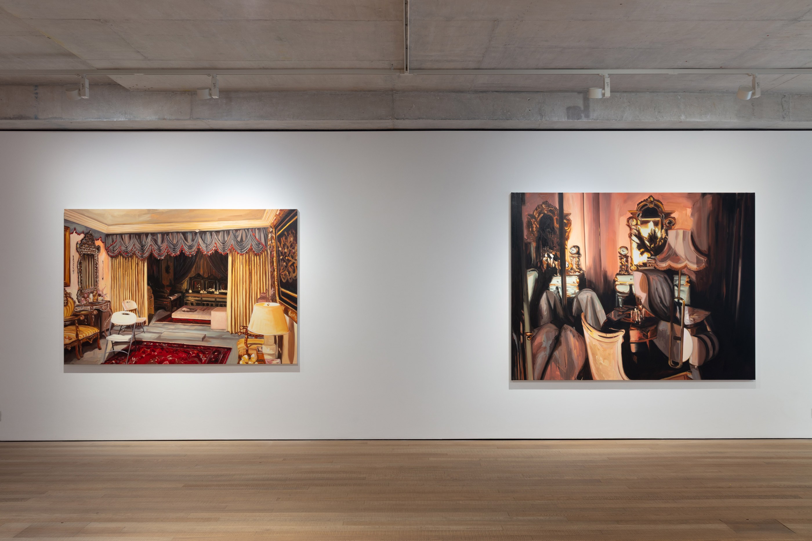 Installation view of Anna Freeman Bentley at Lehmann Maupin London