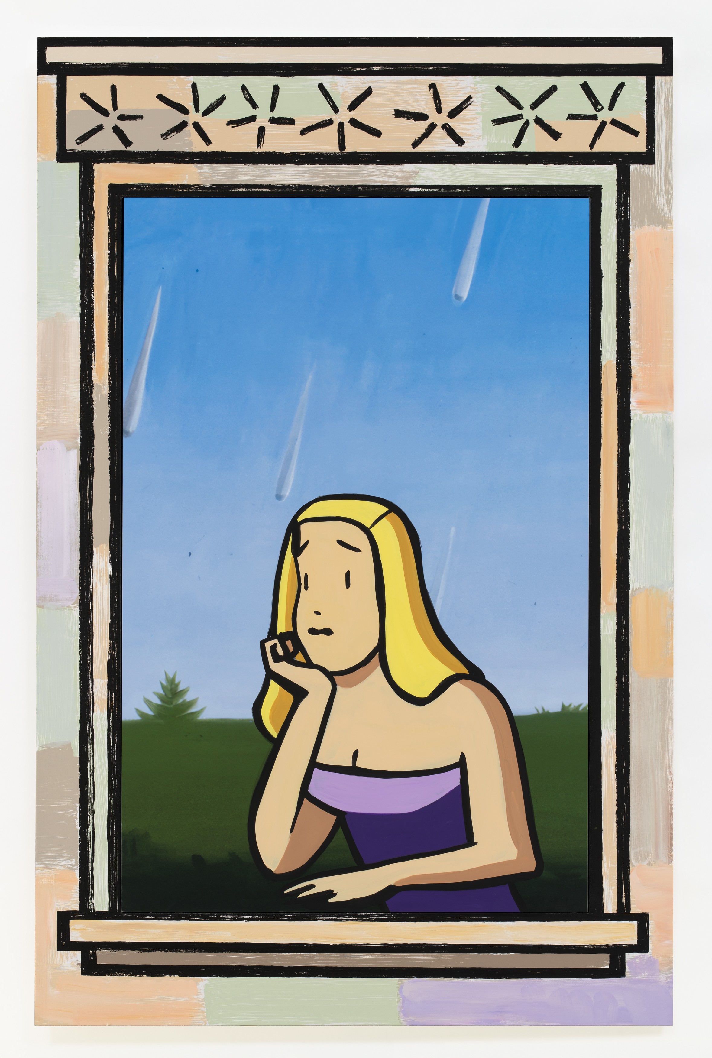 Painting by David Salle
