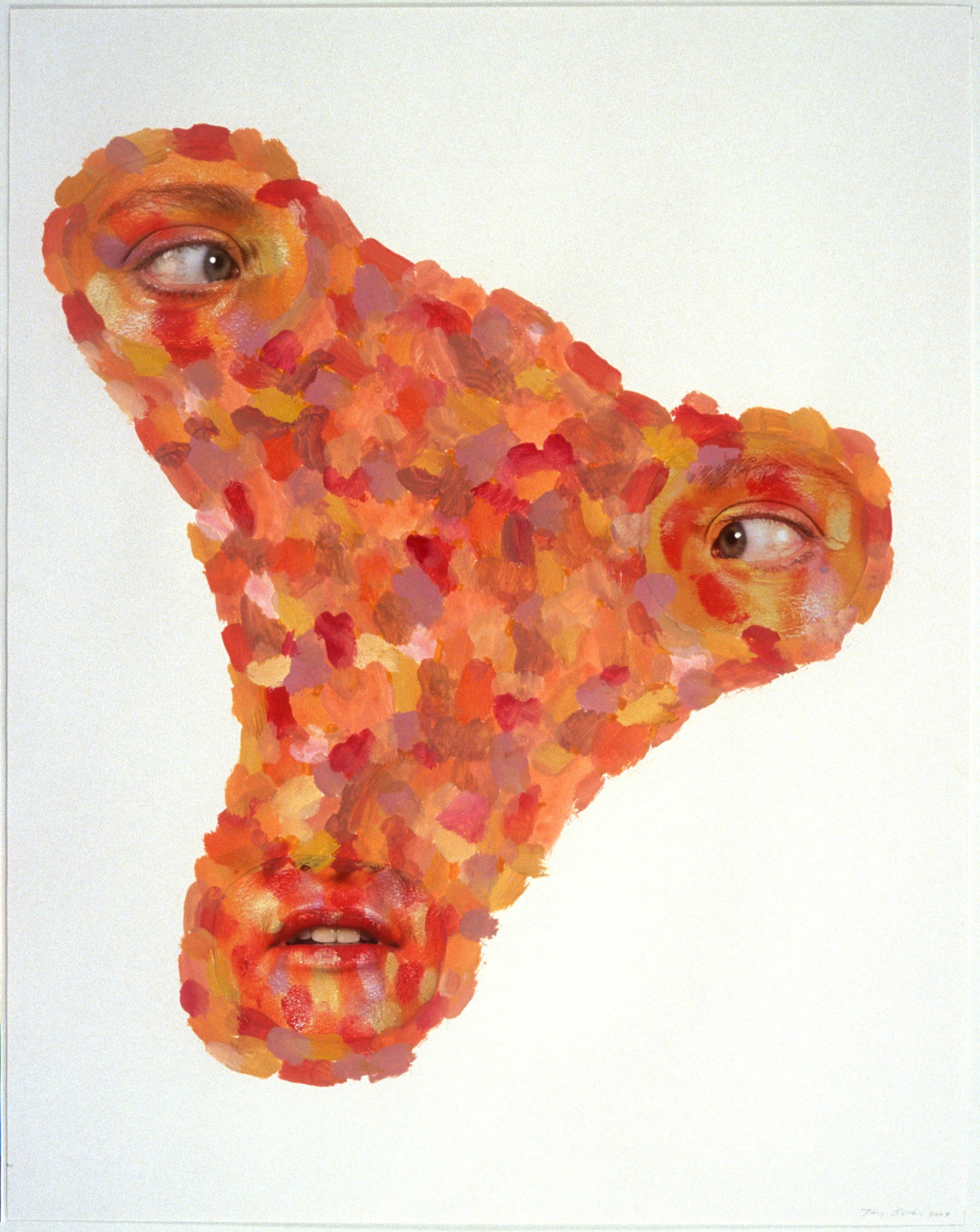 Painting by Tony Oursler