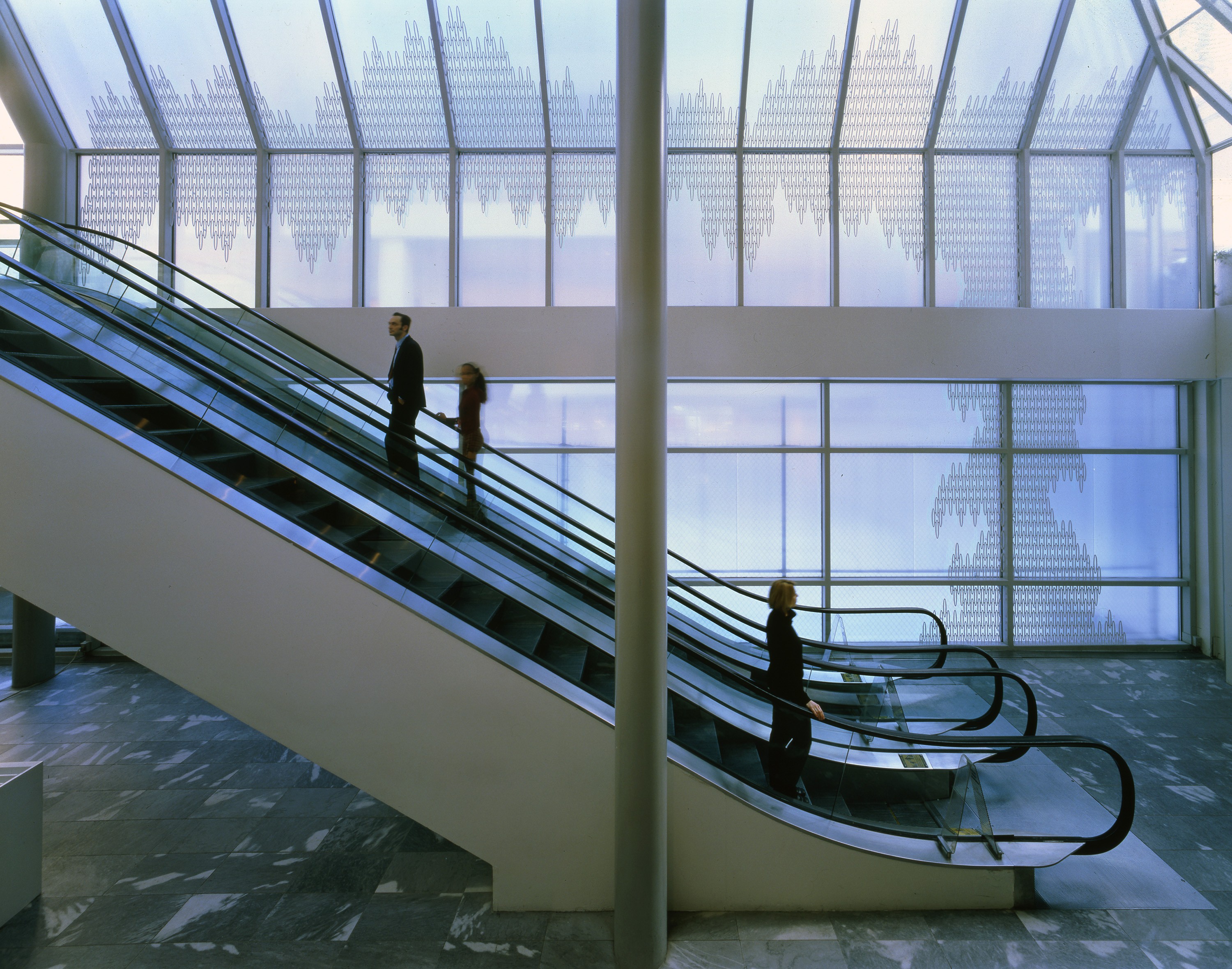 Installation view of Teresita Fernández at MoMA