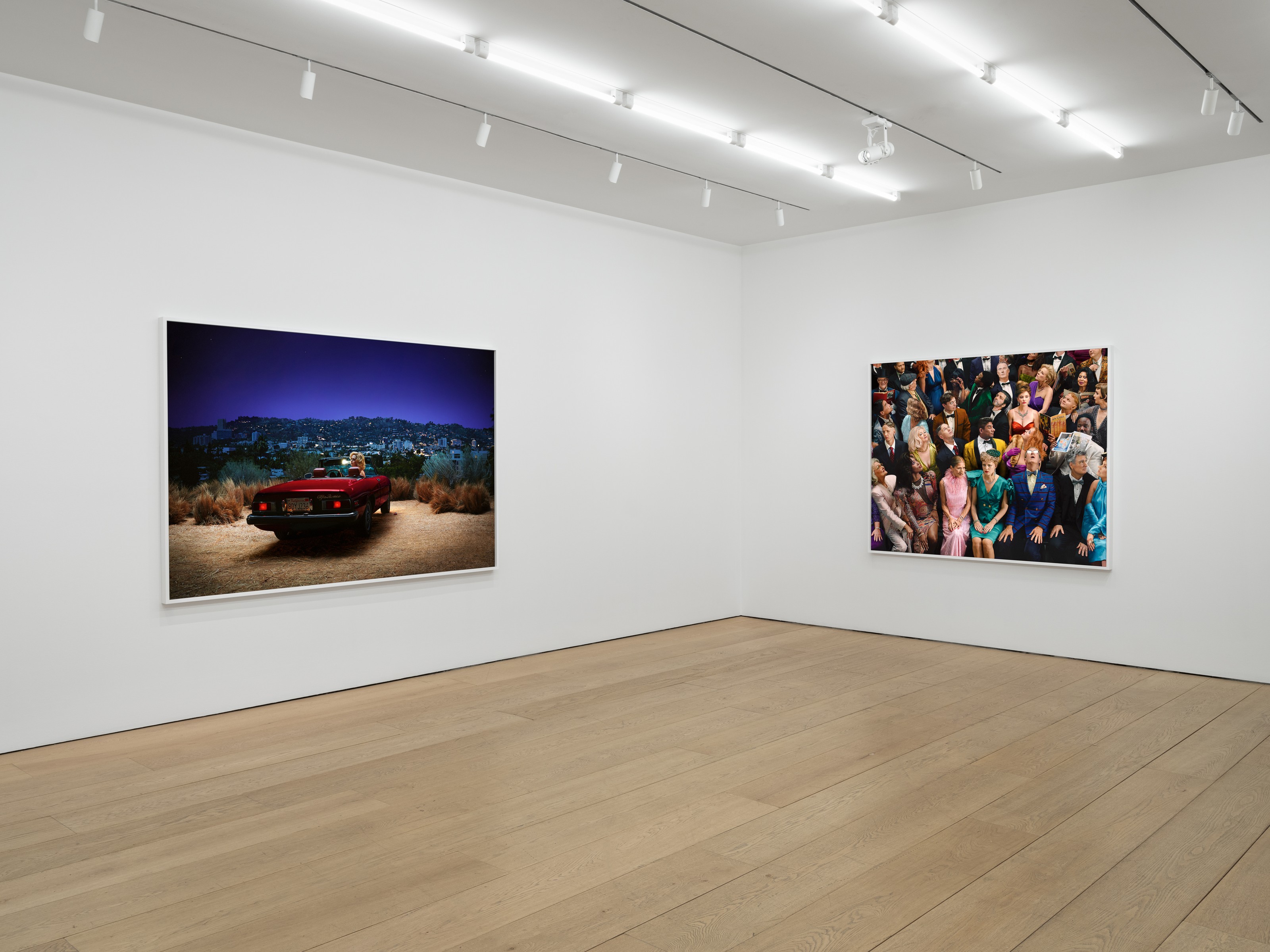 Installation view of Alex Prager: Matinee at Lehmann Maupin New York