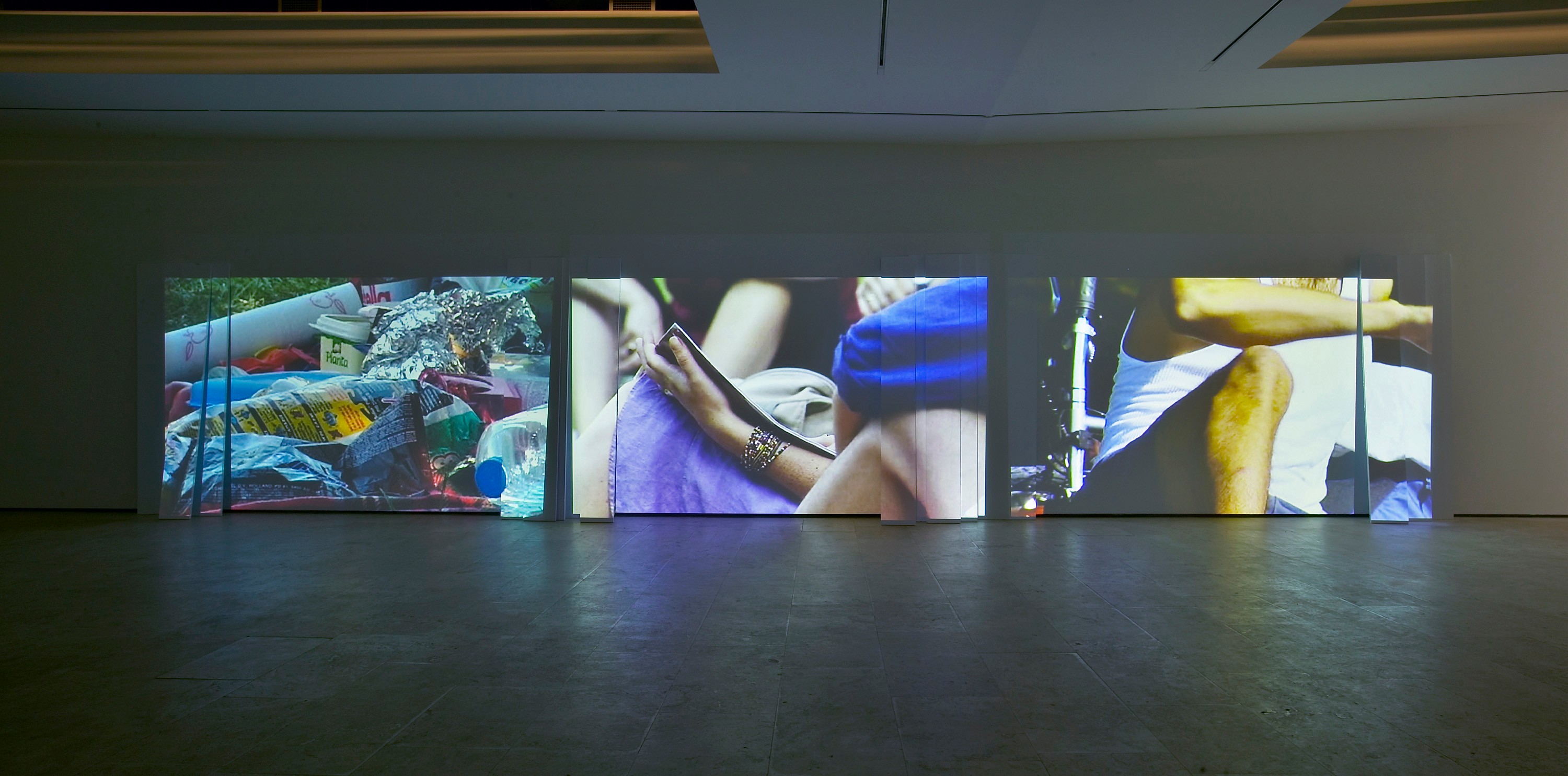 Video installation by Marie José Burki