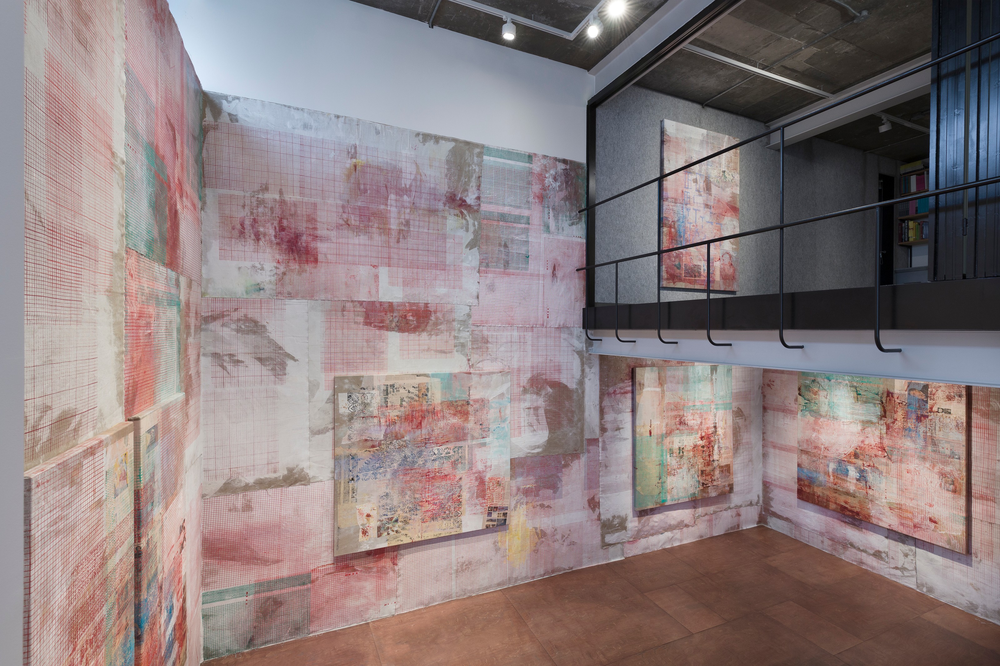 Installation view of Mandy El-Sayegh at Lehmann Maupin Seoul