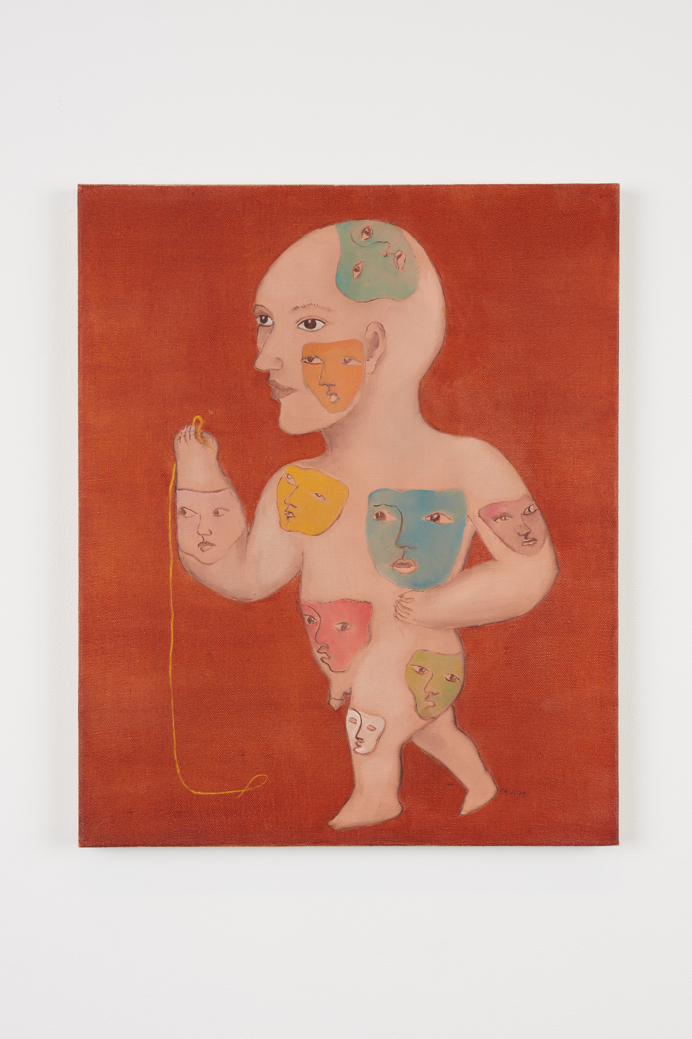Painting by Cecilia Vicuña