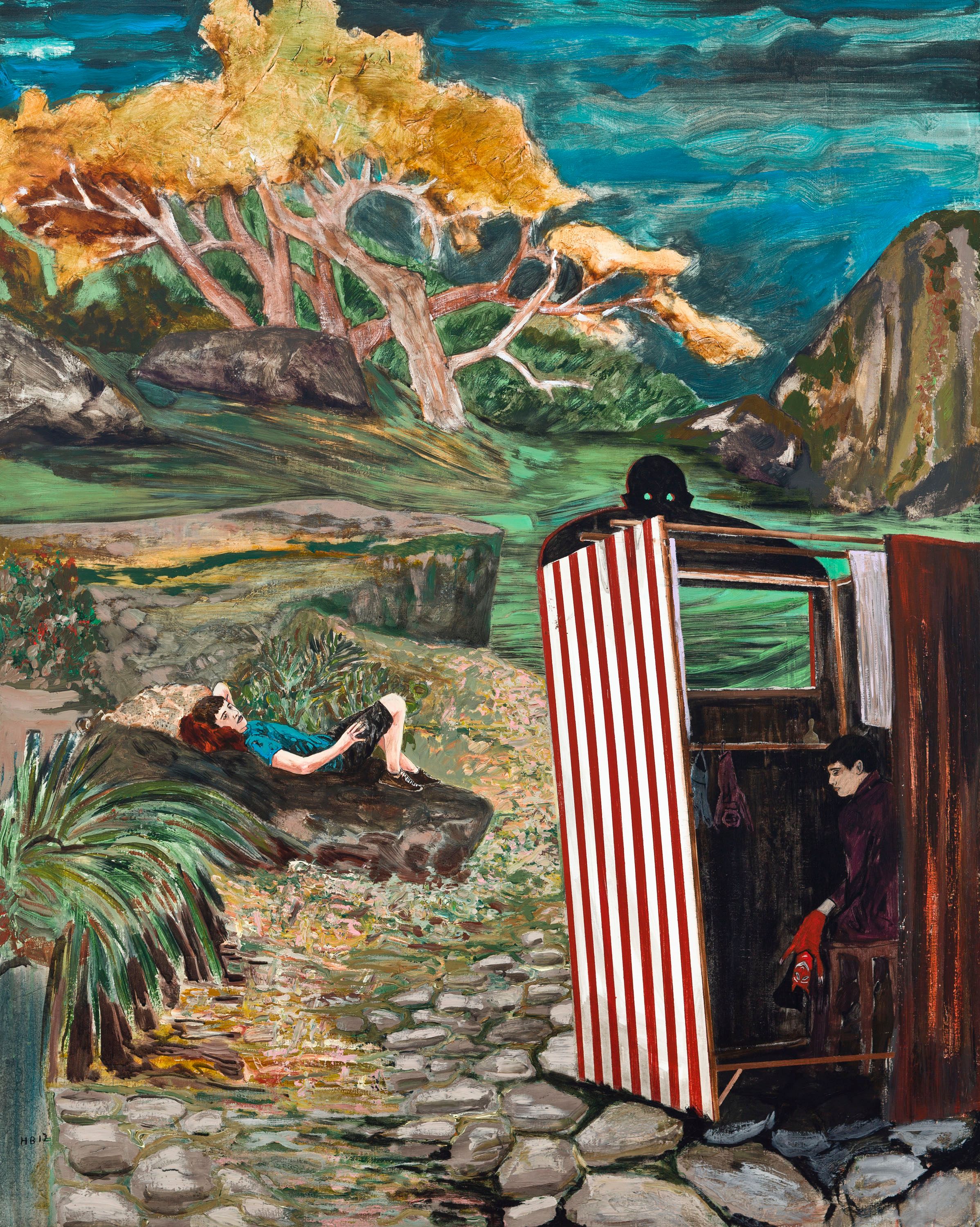 Installation of Summer Show at Lehmann Maupin New York