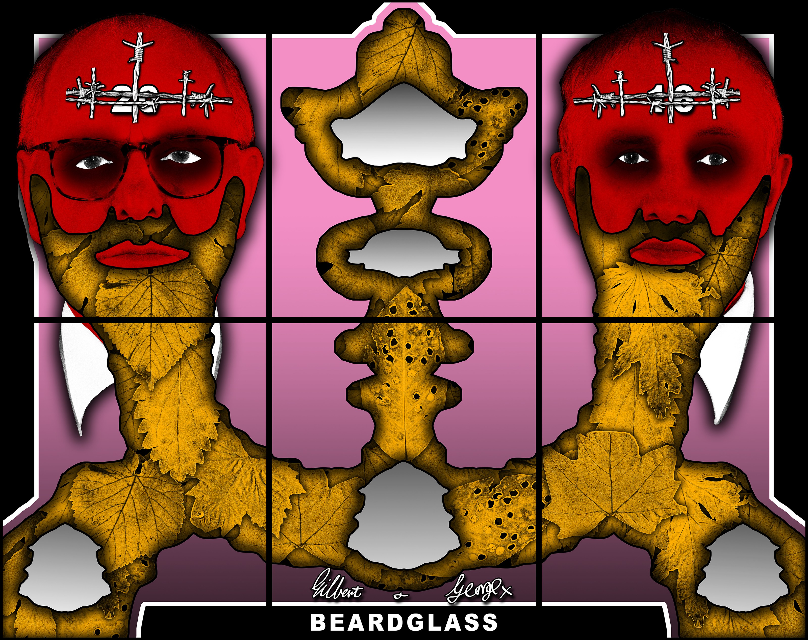 The Beard Pictures by Gilbert & George