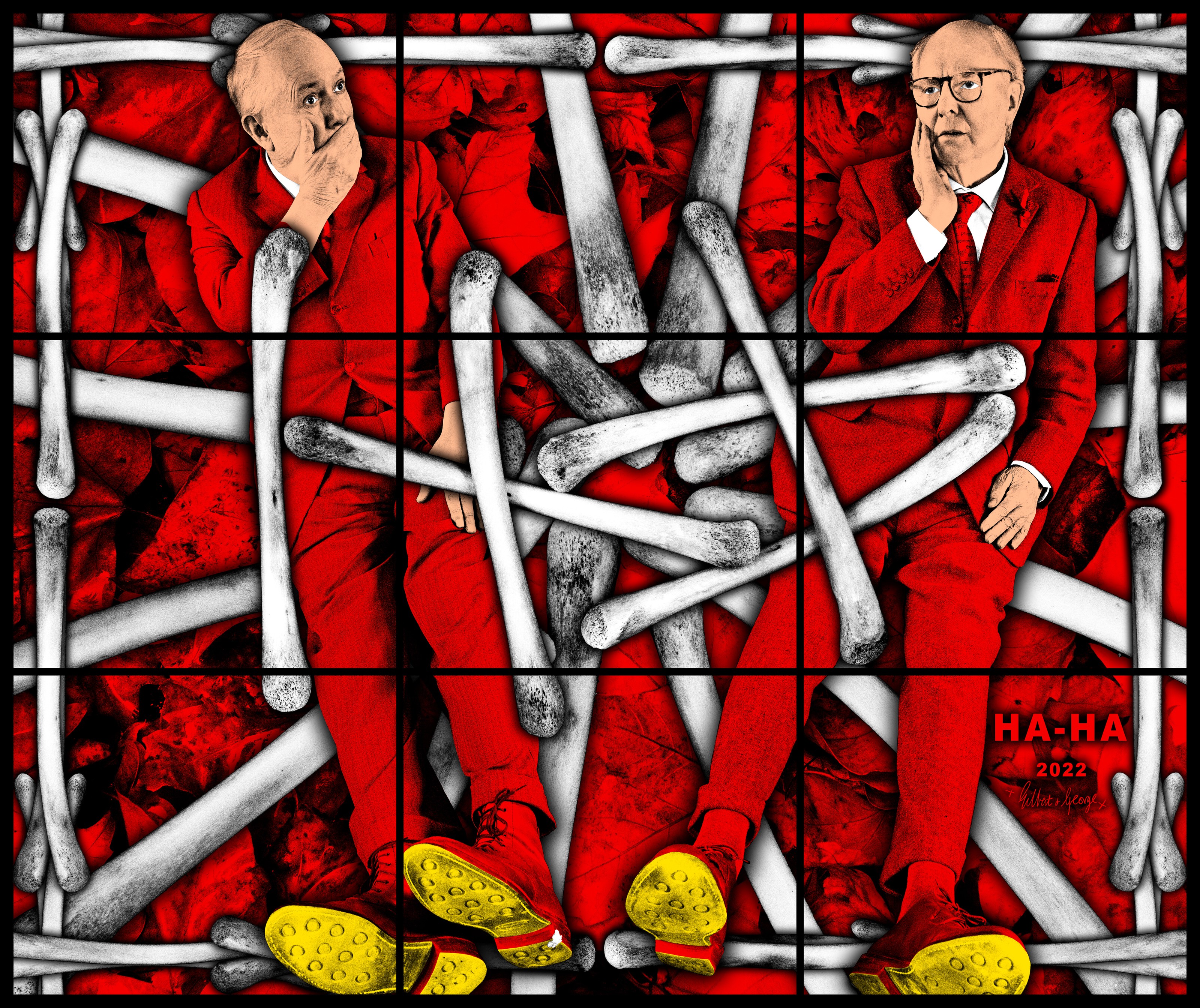 The Corpsing Pictures by Gilbert & George
