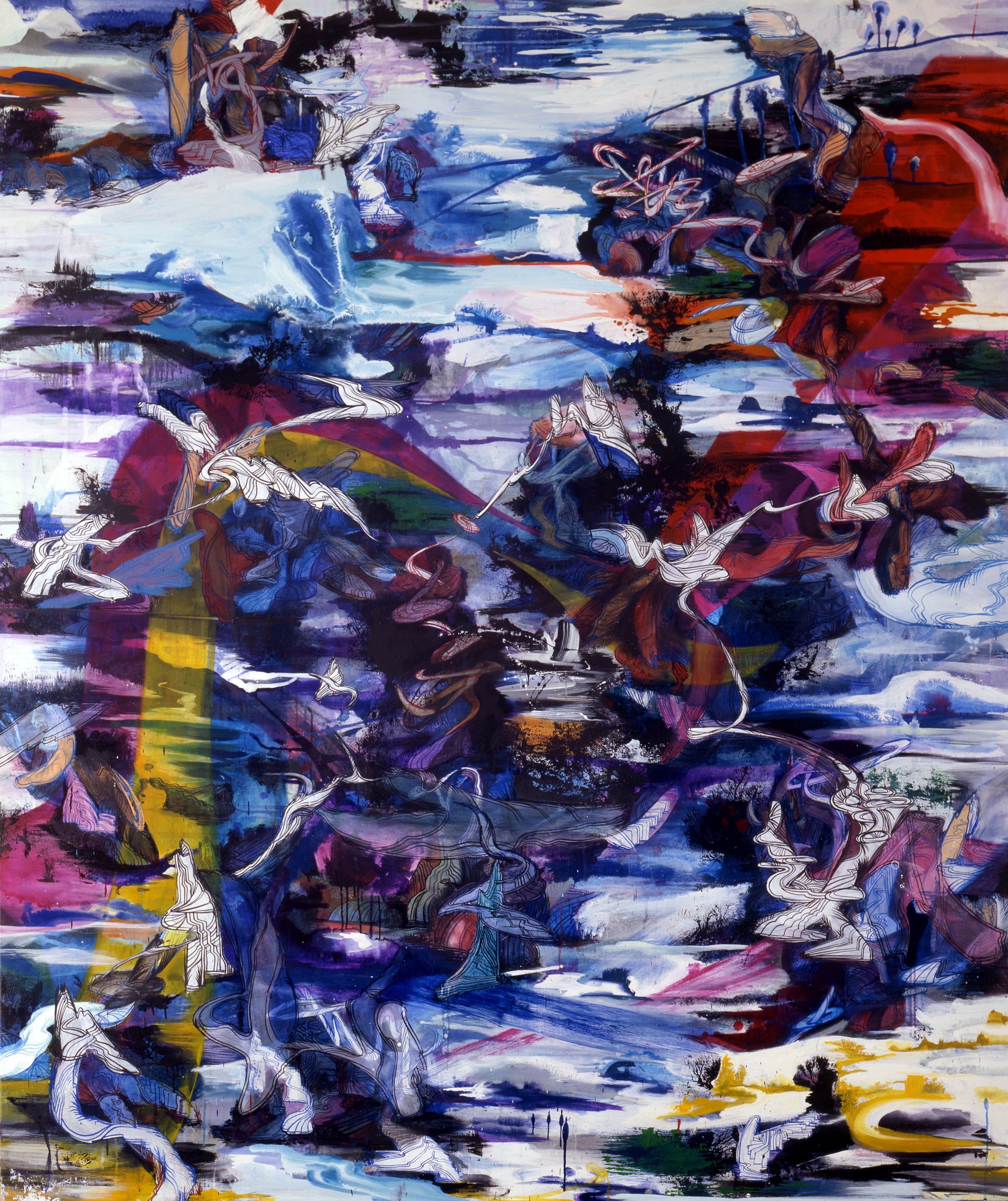 Painting by Suling Wang