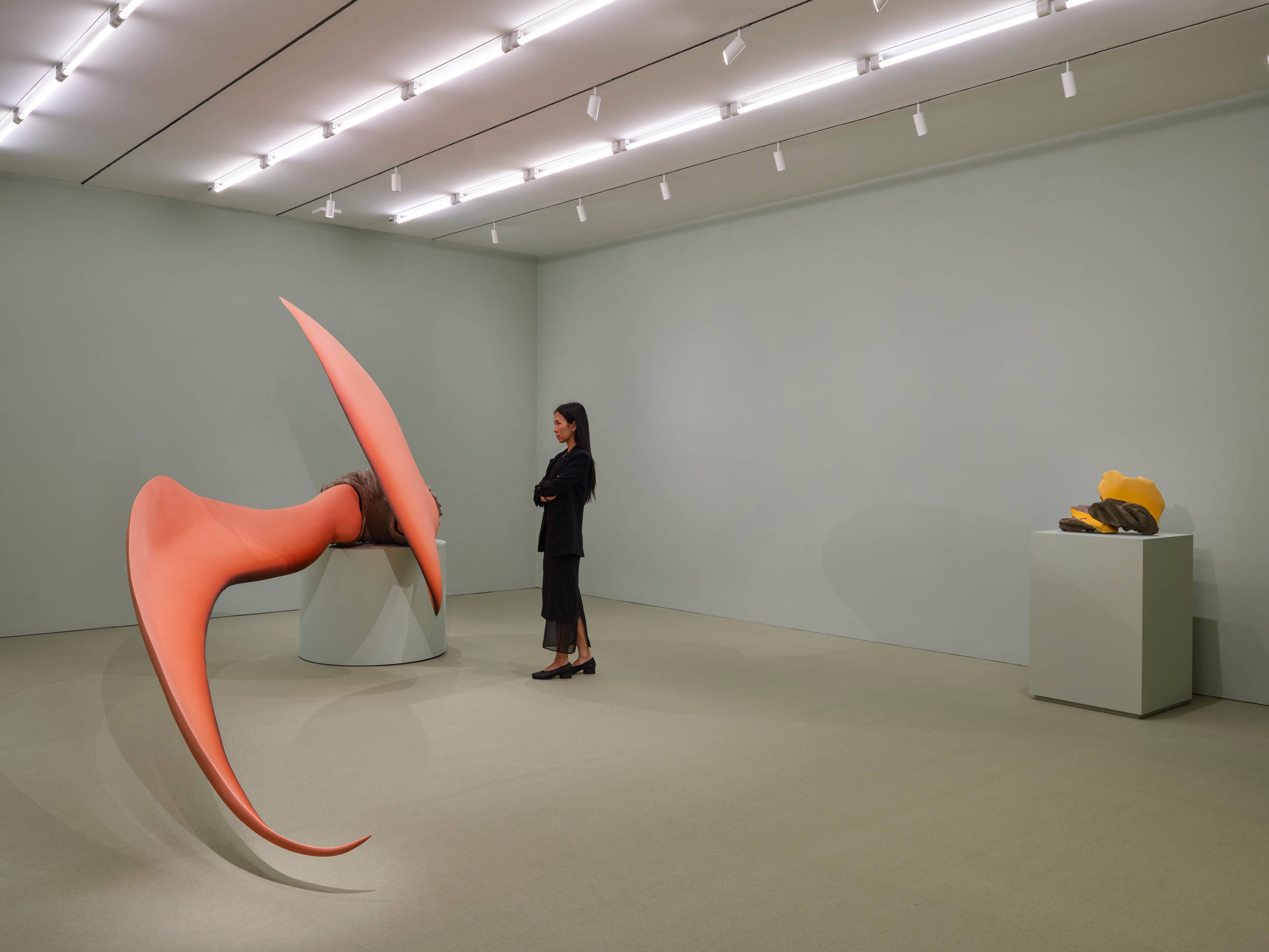 Installation view of Teresa Solar Abboud at Lehmann Maupin New York
