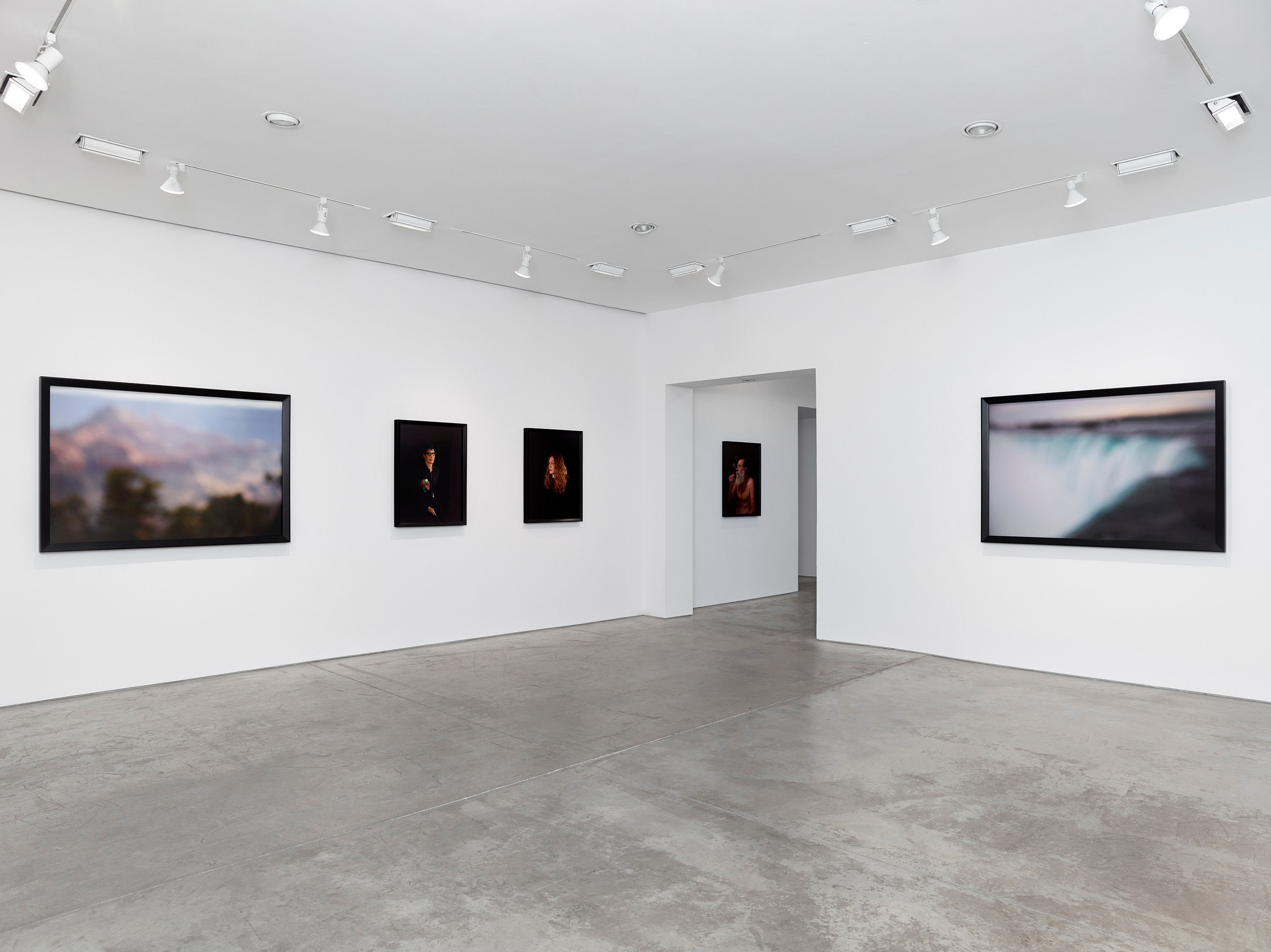 Installation view of Catherine Opie at Lehmann Maupin New York